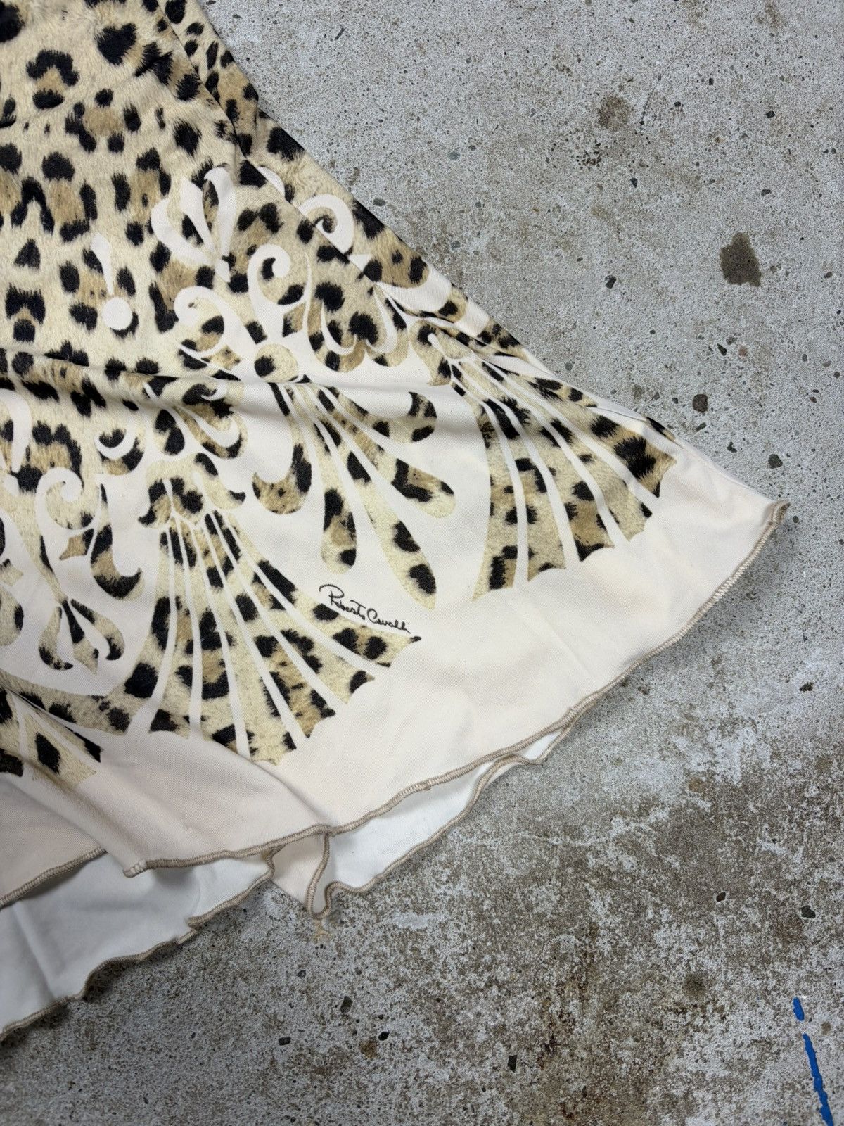 Roberto Cavalli Roberto Cavalli 2006 Leopard Snake Animal Print Halter Dress Size M / US 6-8 / IT 42-44 - 4 Thumbnail