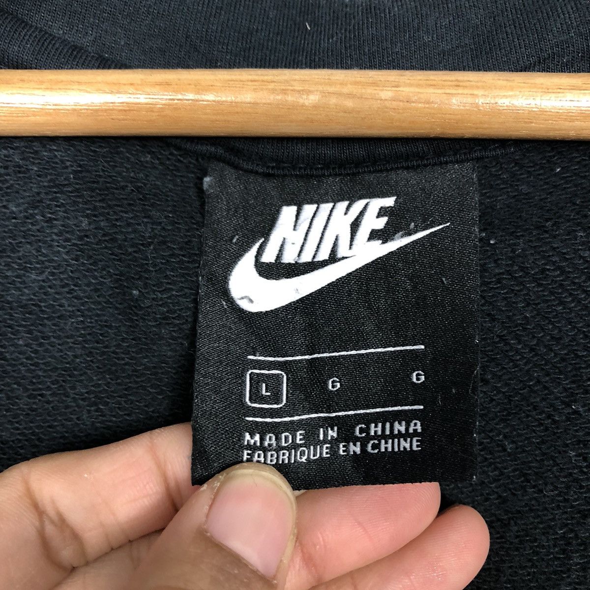 Nike 📌Vintage Zipper Hoodie Running Nike Jacket Rich Black Size US L / EU 52-54 / 3 - 20 Thumbnail
