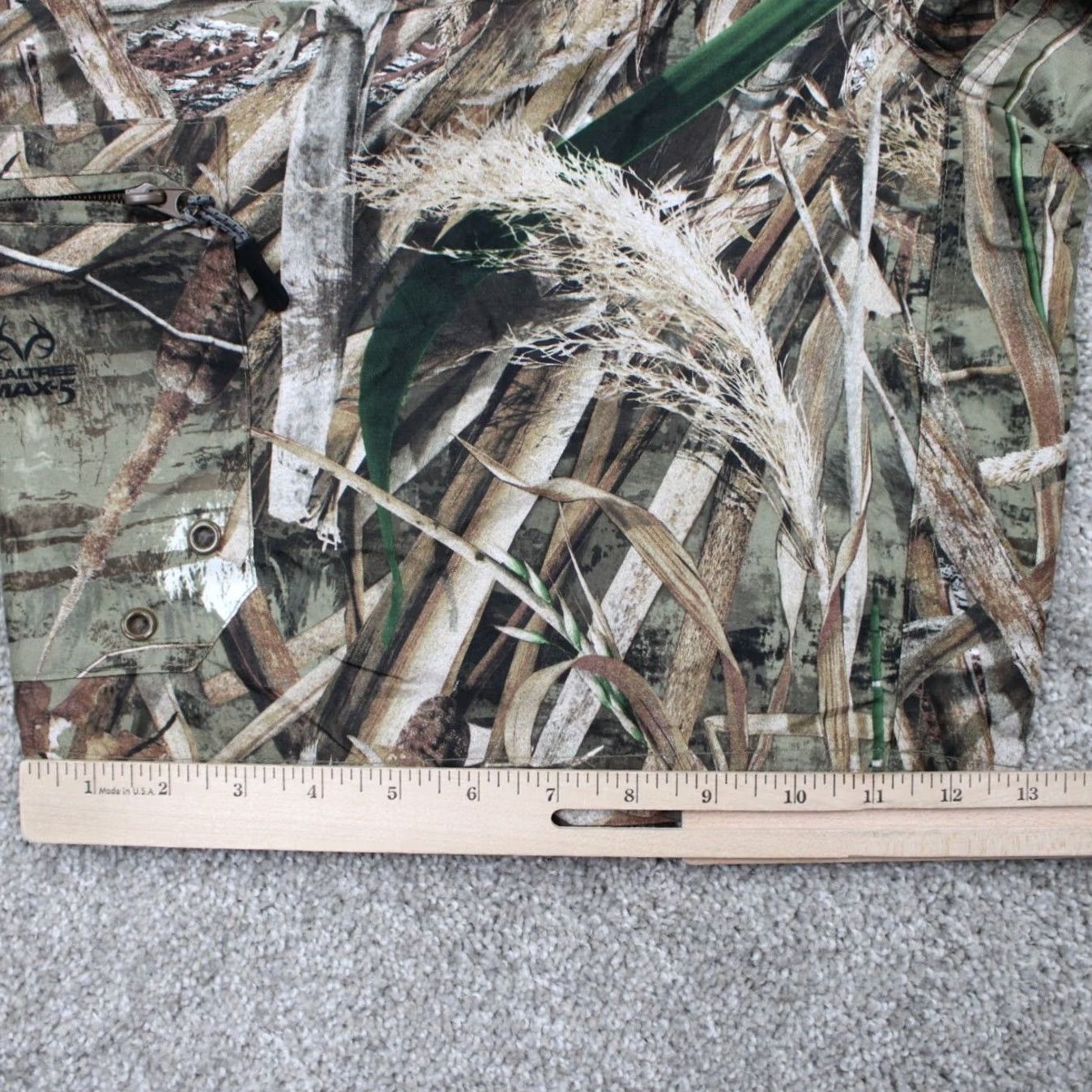Vintage Cabela's Swim Shorts Mens 36 Green/Brown Camo Cargo Unlined Board Trunks Size US 36 / EU 52 - 6 Thumbnail