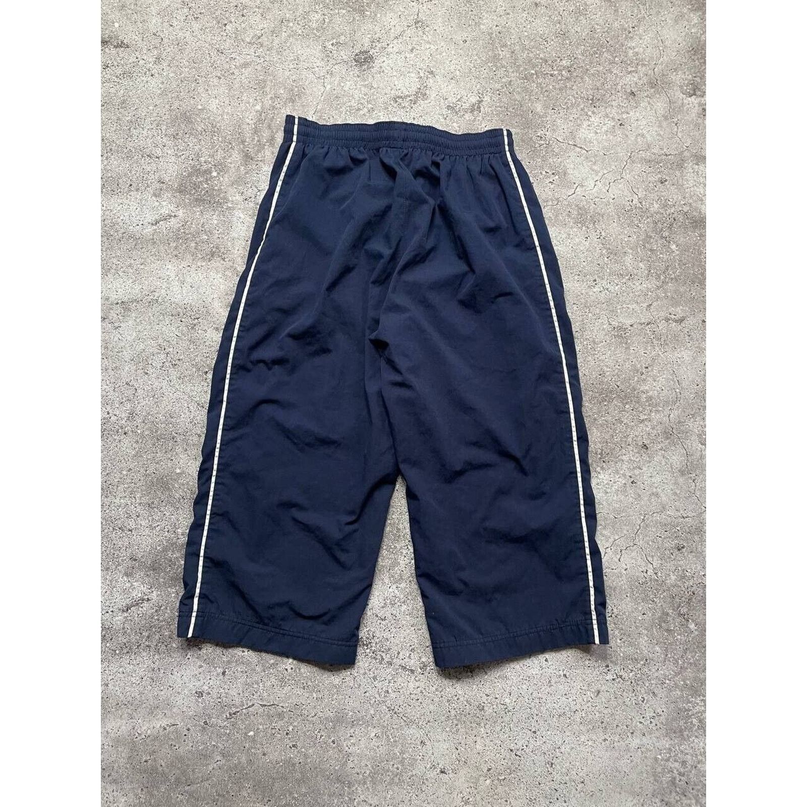 Nike × Vintage Vintage Nike Navy Shorts Men's Large Retro Sportswear Size US 34 / EU 50 - 2 Thumbnail