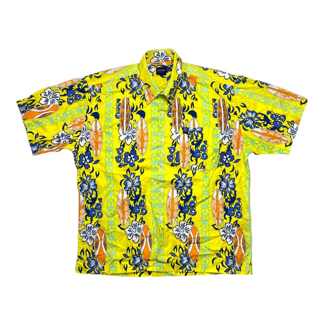 Arrow Vintage Arrow Surfboard Hawaiian Shirt Size US XL / EU 56 / 4 - 1 Thumbnail