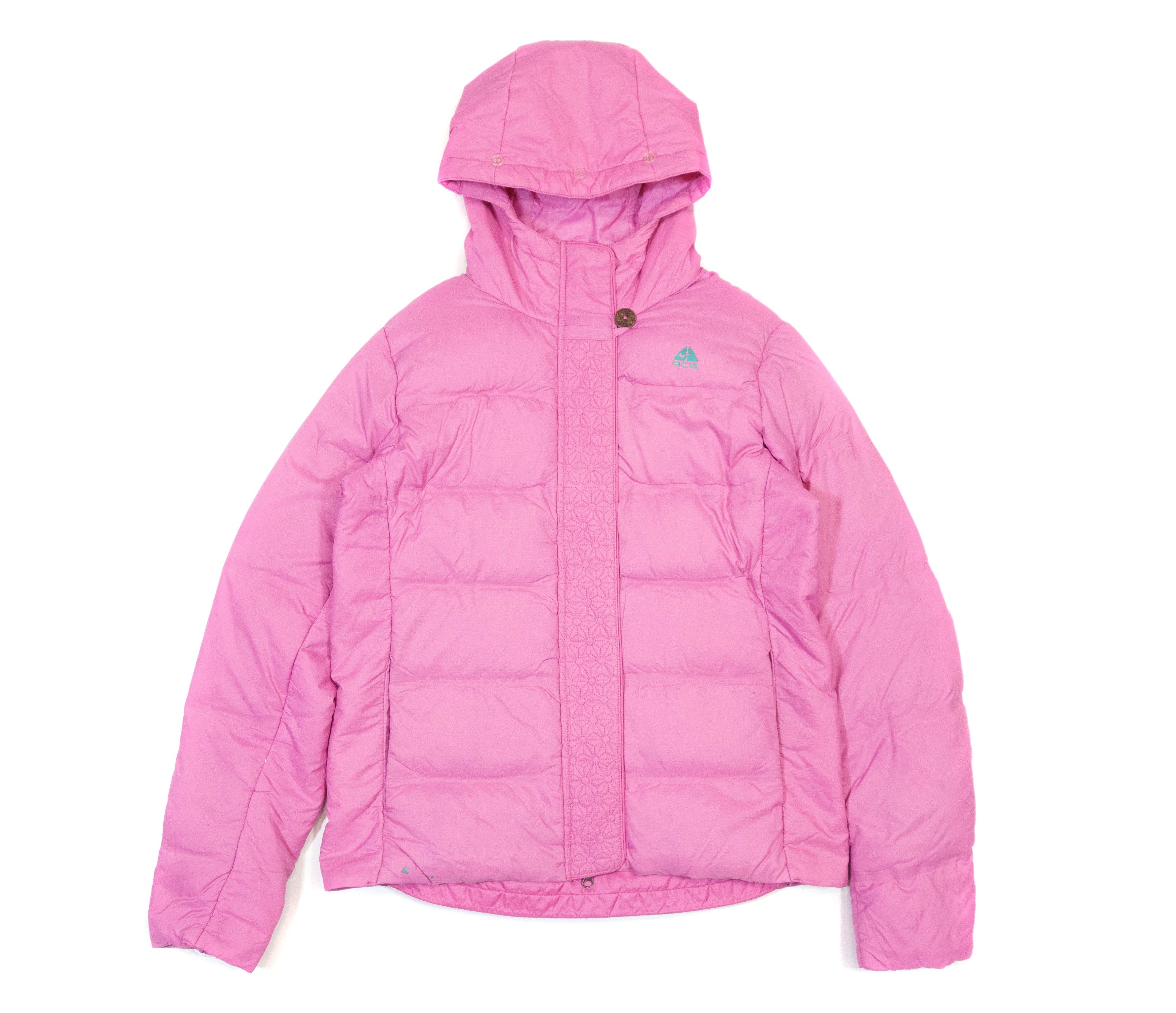 Nike 00S ACG Logo 550 Goose Down Jacket Size L / US 10 / IT 46 - 1 Thumbnail