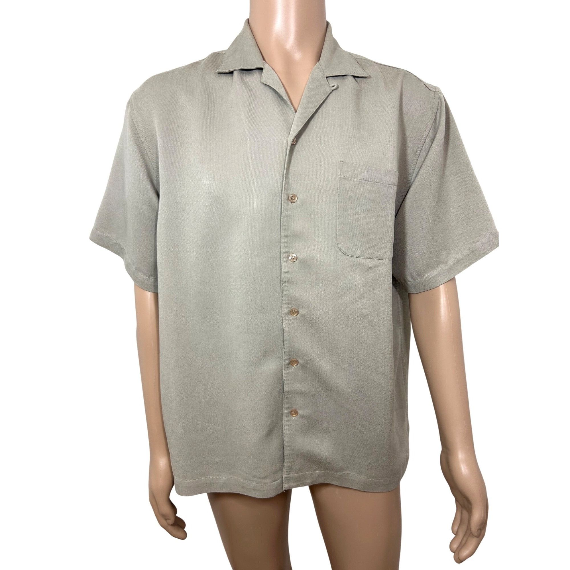 Other Reservoir Worldwide Peached Men’s Shirt L Taupe Button Down Size US L / EU 52-54 / 3 - 1 Thumbnail