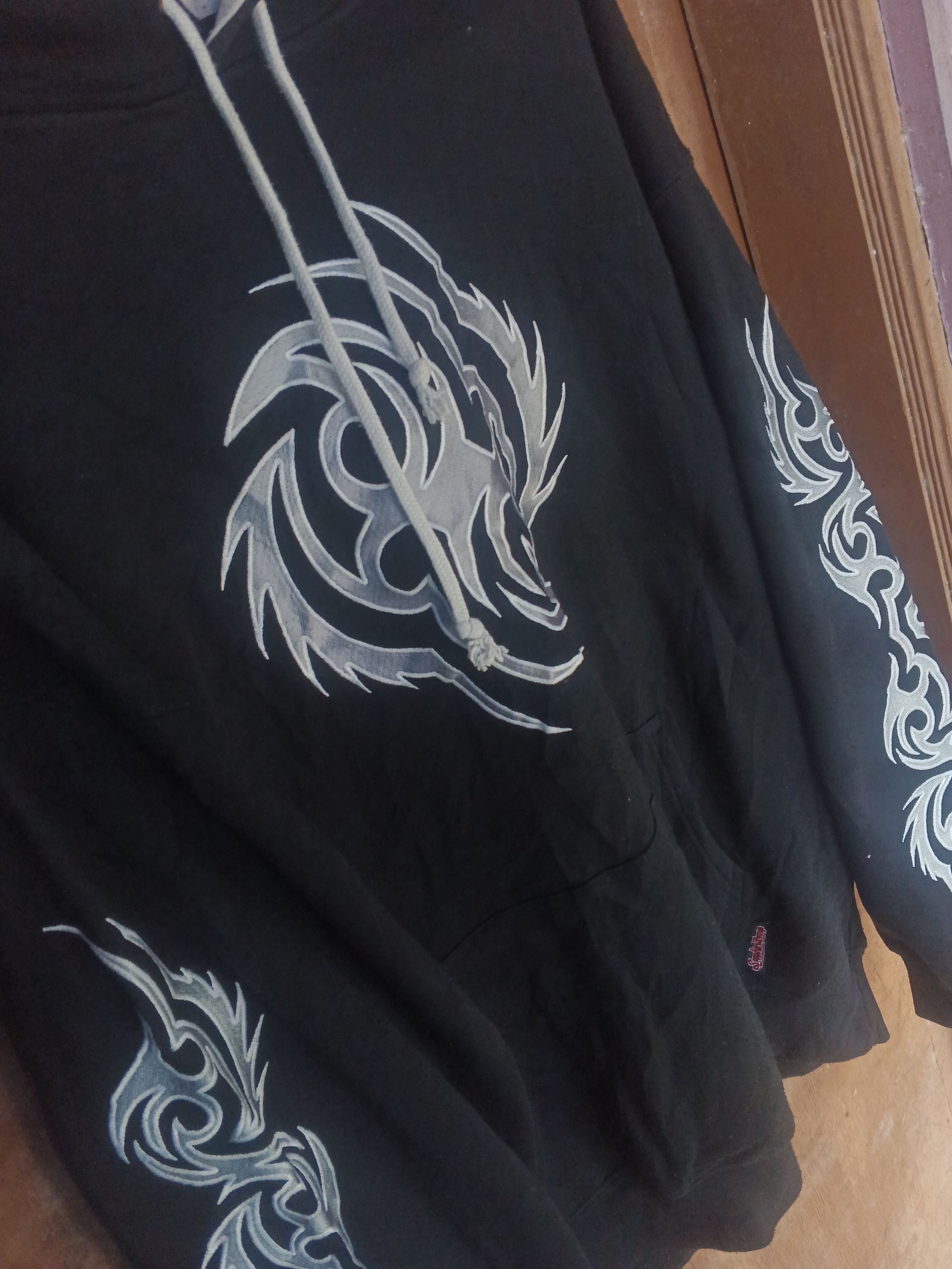 Other Y2K Sapphire Lounge Embroidered Hoodie Size US L / EU 52-54 / 3 - 4 Thumbnail