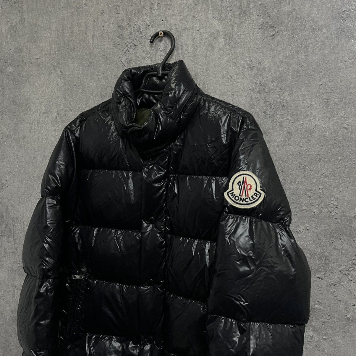 Moncler Moncler Puffer Jacket Big Logo Black Size US M / EU 48-50 / 2 - 2 Thumbnail