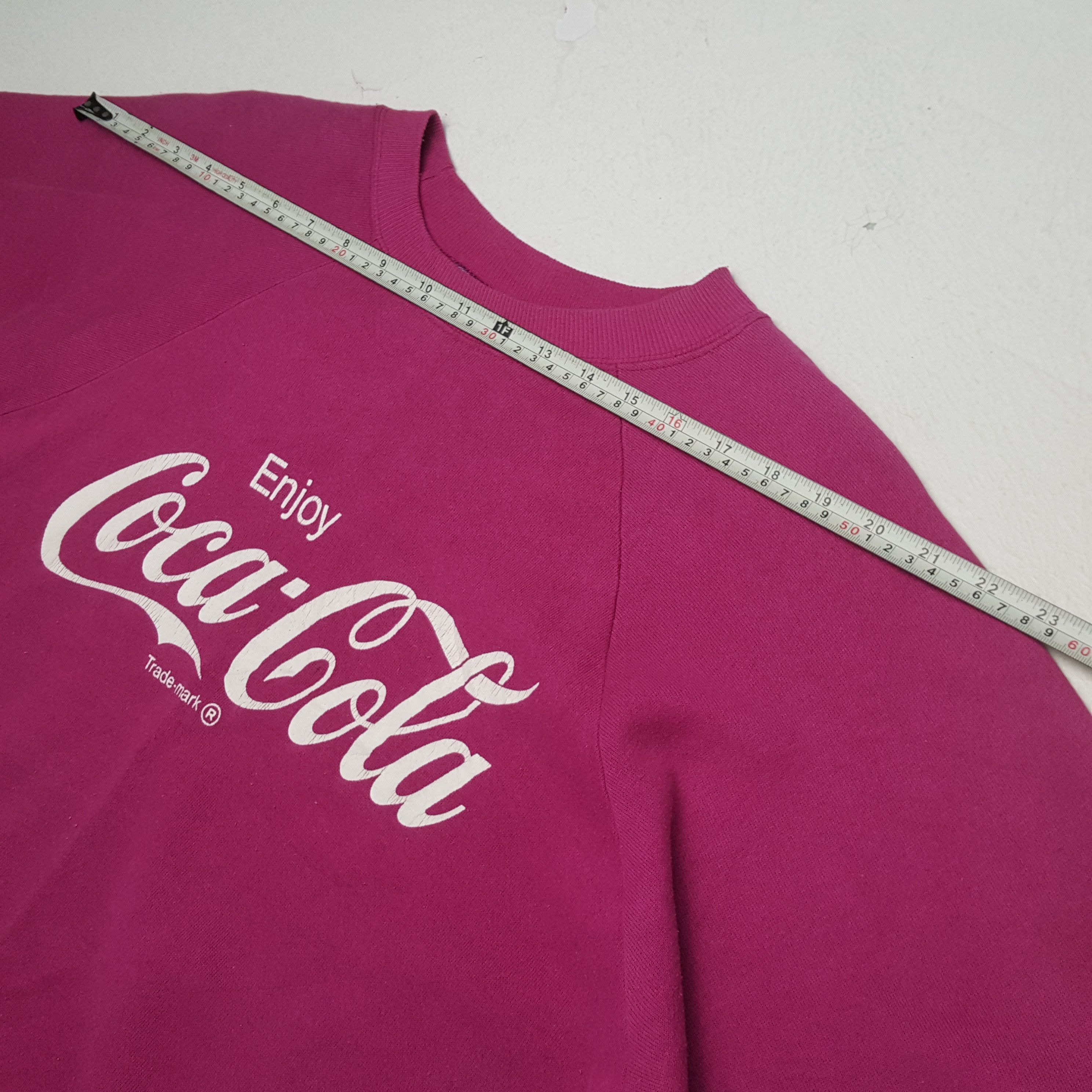 Coca Cola × Vintage COCA COLA Promo Style Vintage Sweatshirt Size US L / EU 52-54 / 3 - 4 Thumbnail