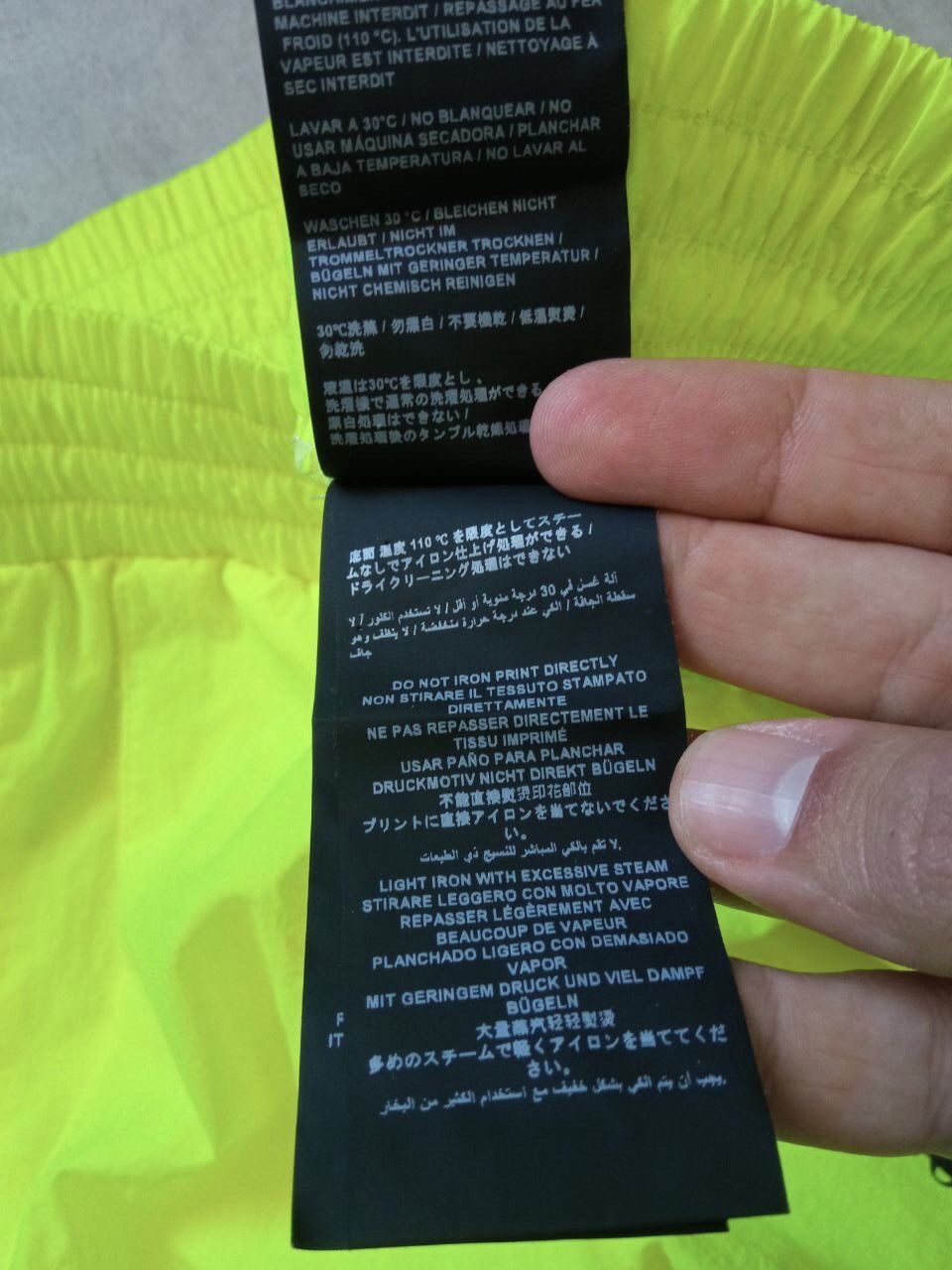 Palm Angels Palm Angels Side Striped Neon Polyamide Logo Track Pants Size US 30 / EU 46 - 9 Thumbnail