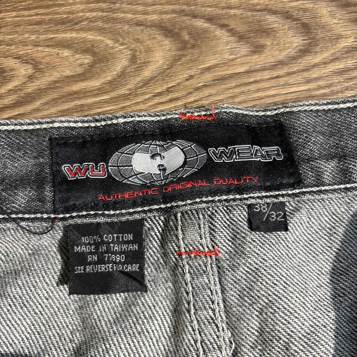 Wu-Tang Clan Vintage Y2K Wu-Wear Baggy Carpenter Jeans Size 34 Size US 34 / EU 50 - 8 Thumbnail