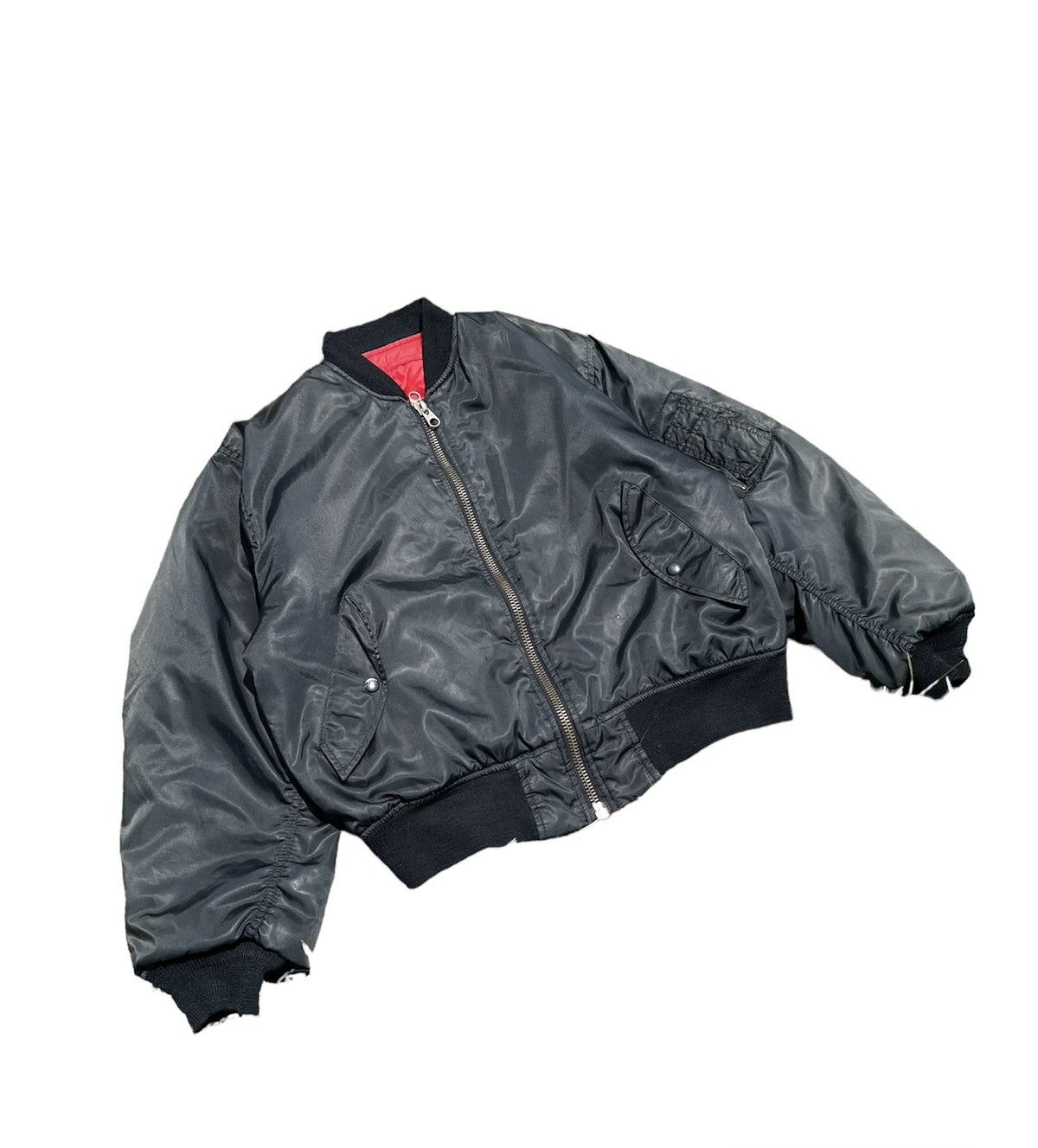 Naval Clothing Factory 🔥RARE Vintage Naval Air Force Embroidery Bomber Jacket Size US L / EU 52-54 / 3 - 4 Thumbnail