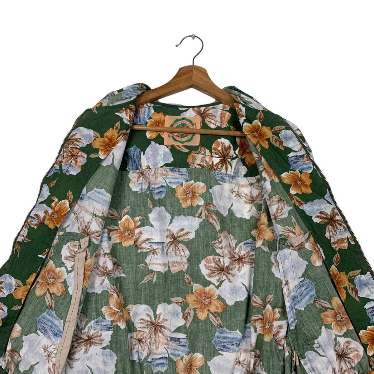 Japanese Brand ATELIER SAB STUDIO Fullprint Crop Jacket #2191-C97 Size US S / EU 44-46 / 1 - 13 Thumbnail
