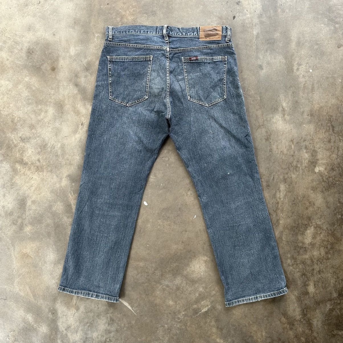 Japanese Brand Vintage Hanes Distressed Faded Denim Raw Jean Pant Size 34 Size US 34 / EU 50 - 9 Thumbnail
