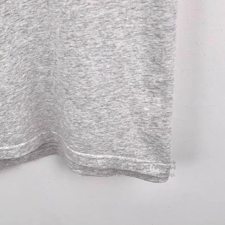 Balenciaga Balenciaga Gray Logo Letter Embroidered Cotton Crew Neck S Size US S / EU 44-46 / 1 - 4 Thumbnail