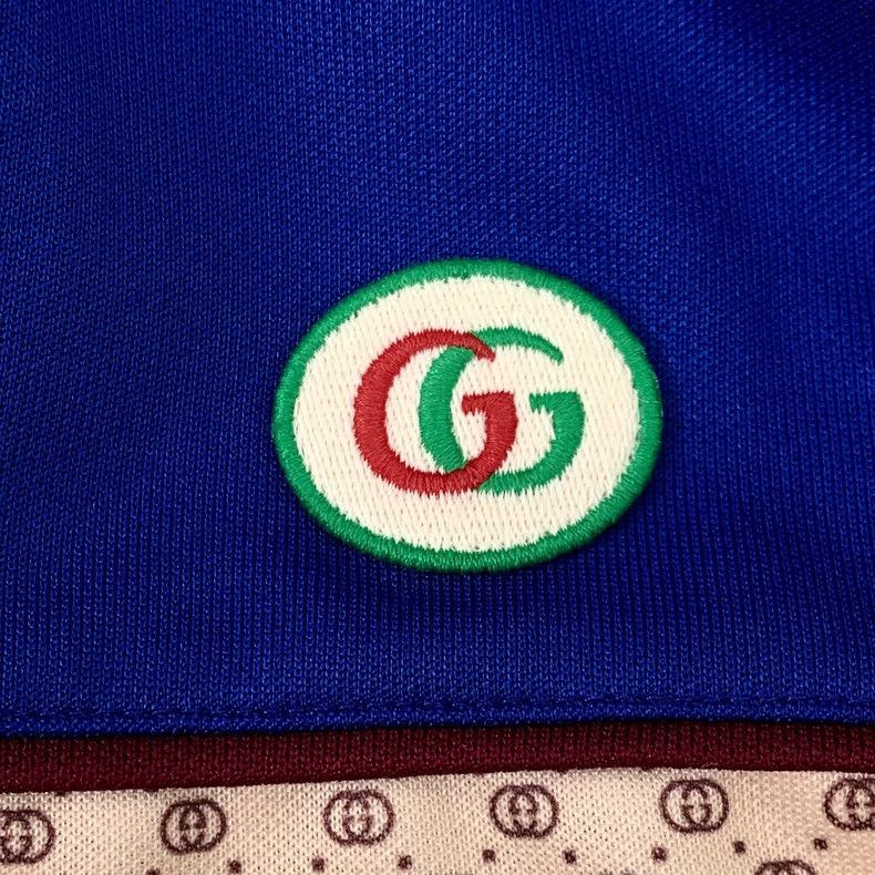 Gucci Gucci Color-blocked logo printed full-print striped zipper Size US S / EU 44-46 / 1 - 6 Thumbnail