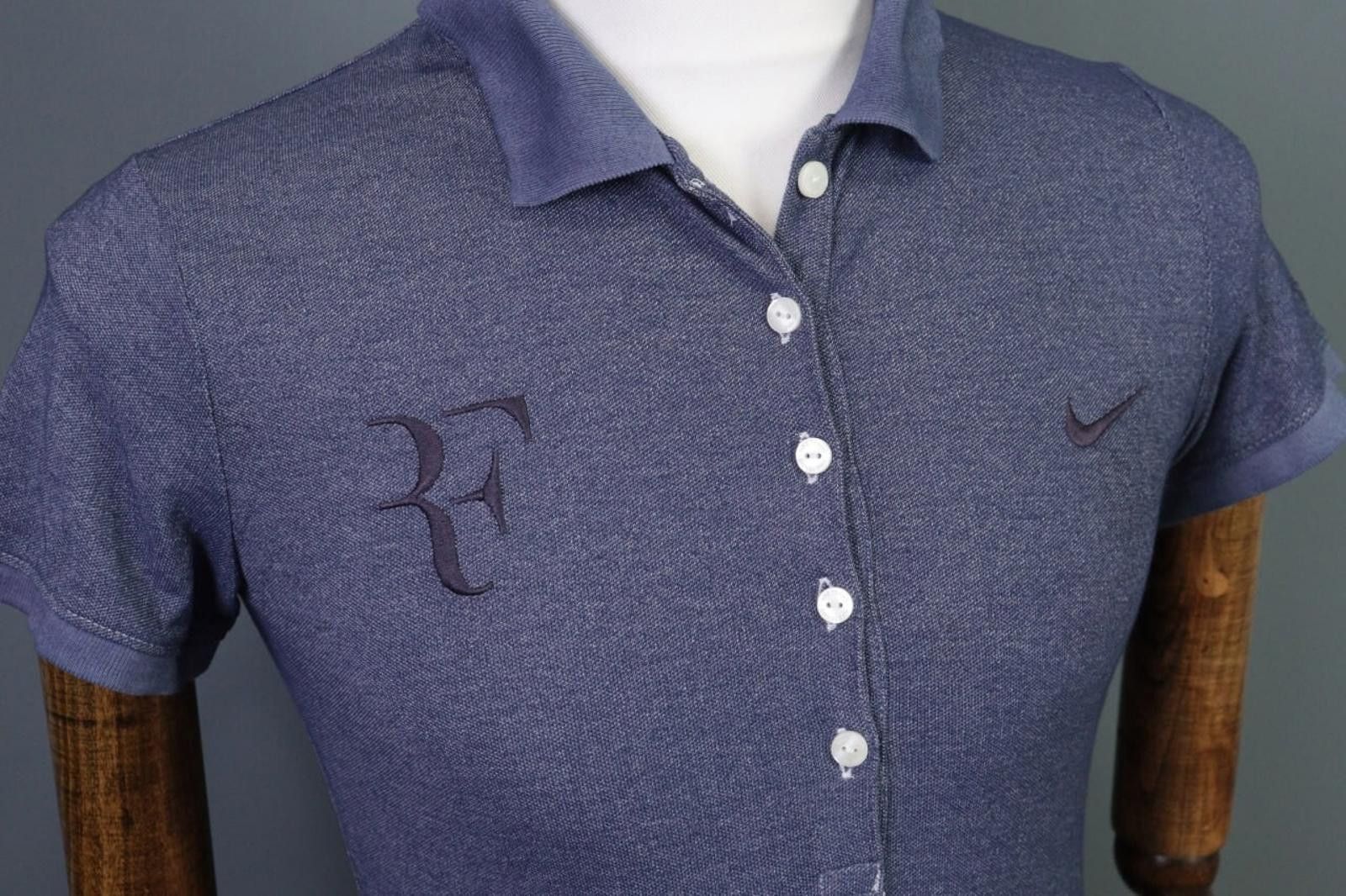 Nike Men Nike Roger Federrer RF Logo Polo T-Shirt Size S Size US S / EU 44-46 / 1 - 7 Thumbnail
