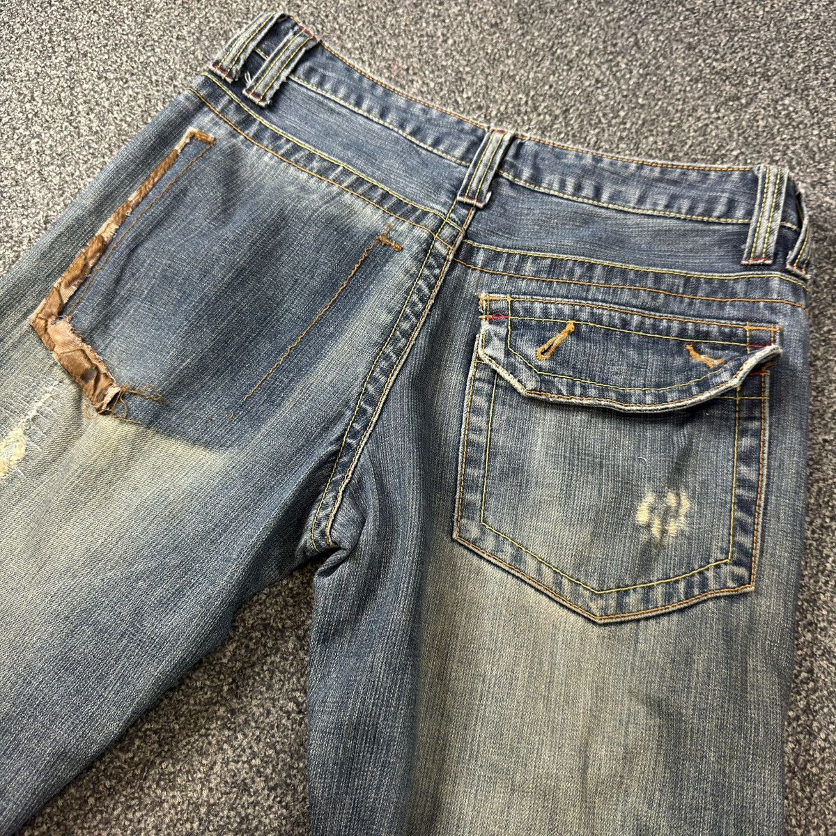 14th Addiction 🔥🇯🇵 Flared Vintage 90s HR Thrashed Washed Hysteric Style Size US 32 / EU 48 - 9 Thumbnail