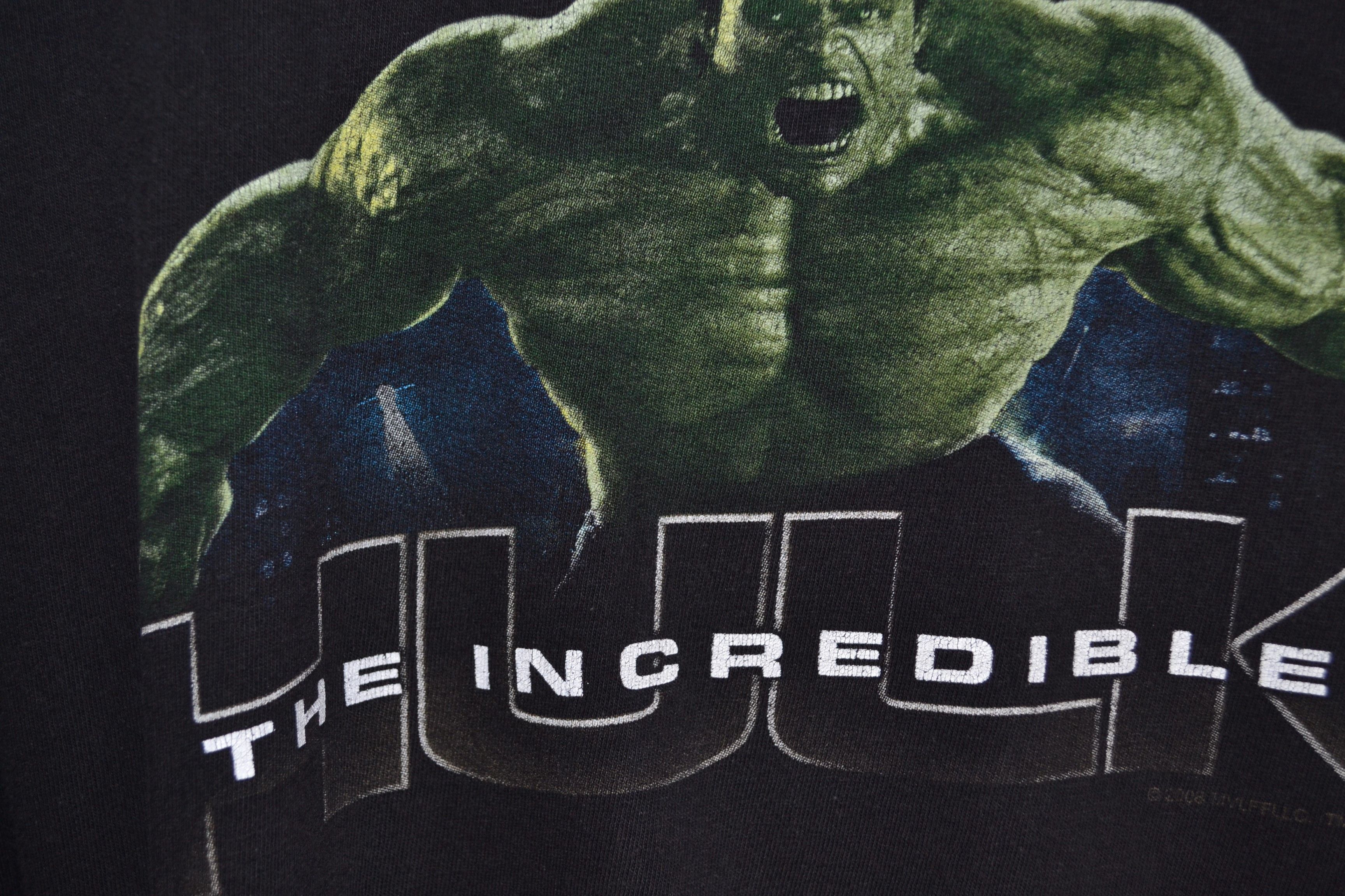 Vintage Vintage Marvel The Incredible Hulk Shirt XL Movie Comic Tee Size US XL / EU 56 / 4 - 4 Thumbnail