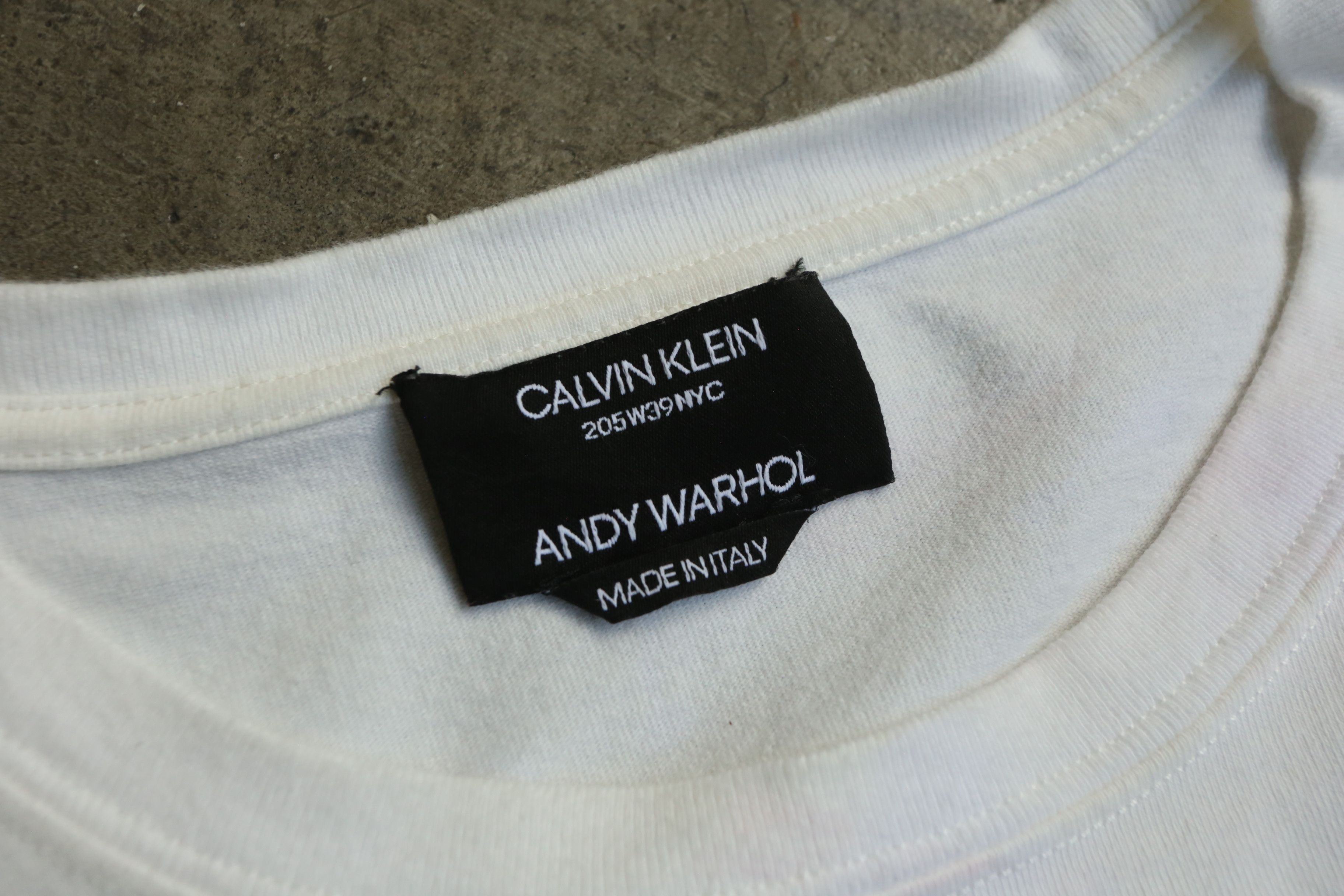 Calvin Klein 205W39NYC CK205W39NYC - Andy Warhol - S/S 18 - Portrait Art Tee Size US L / EU 52-54 / 3 - 6 Thumbnail