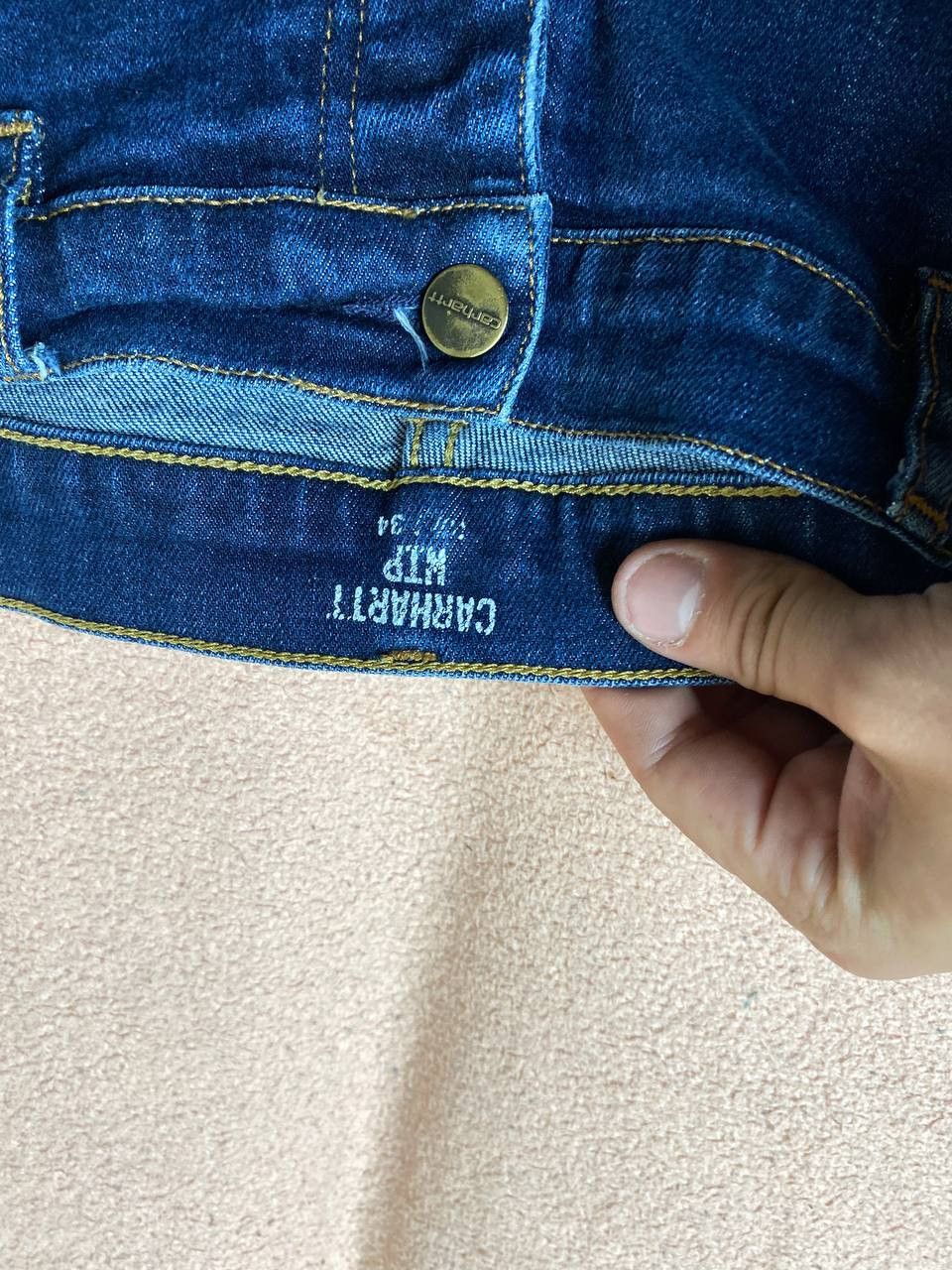 Carhartt × Vintage Vintage Avant Garde Faded Opium Baggy Hype Jeans Size US 38 / EU 54 - 2 Thumbnail
