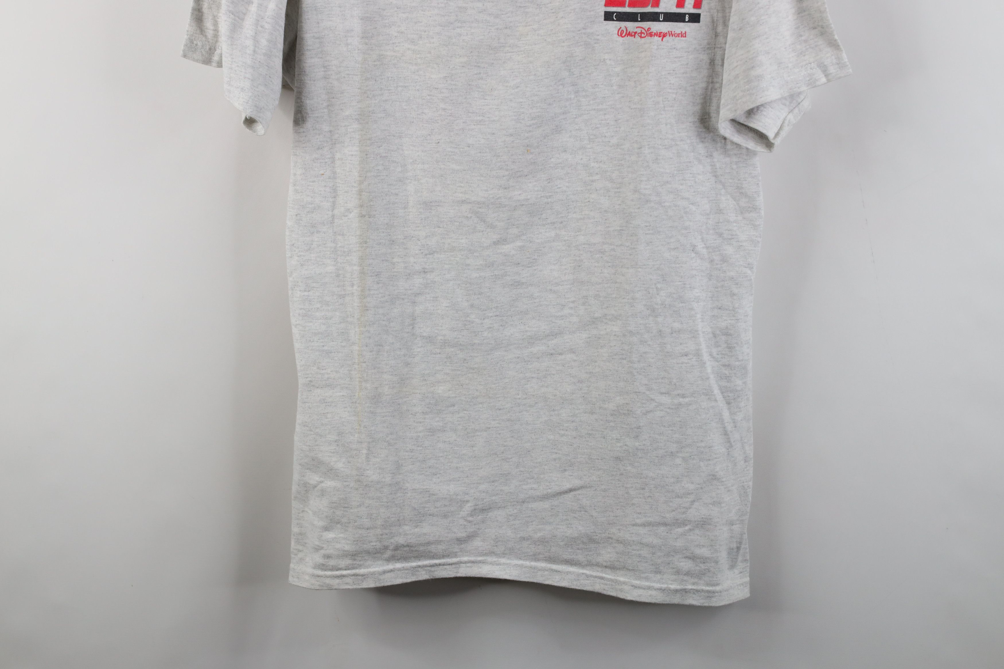 Disney × Vintage Vintage 90s Disney ESPN A Woman And Watch ESPN T-Shirt USA Size L / US 10 / IT 46 - 3 Thumbnail