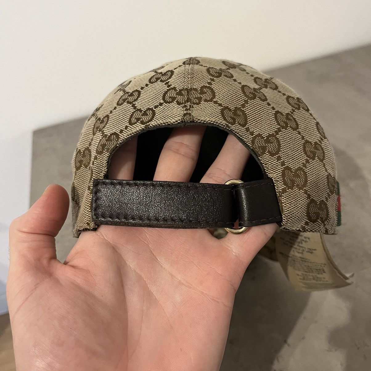 Gucci GUCCI Monogram Cap Size ONE SIZE - 3 Thumbnail
