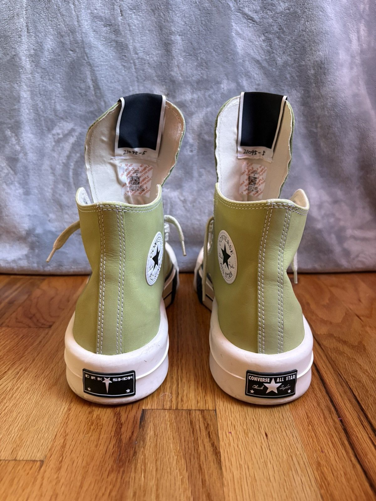 Converse 1/1 SAMPLE Converse Rick Owens DRKSHDW DRKSTAR Chuck 70 High Size US 9 / EU 42 - 4 Thumbnail