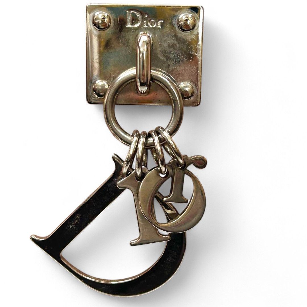 Dior Dior - Trotter Cannage Handbag Monogram Charm Keylock Size ONE SIZE - 5 Thumbnail