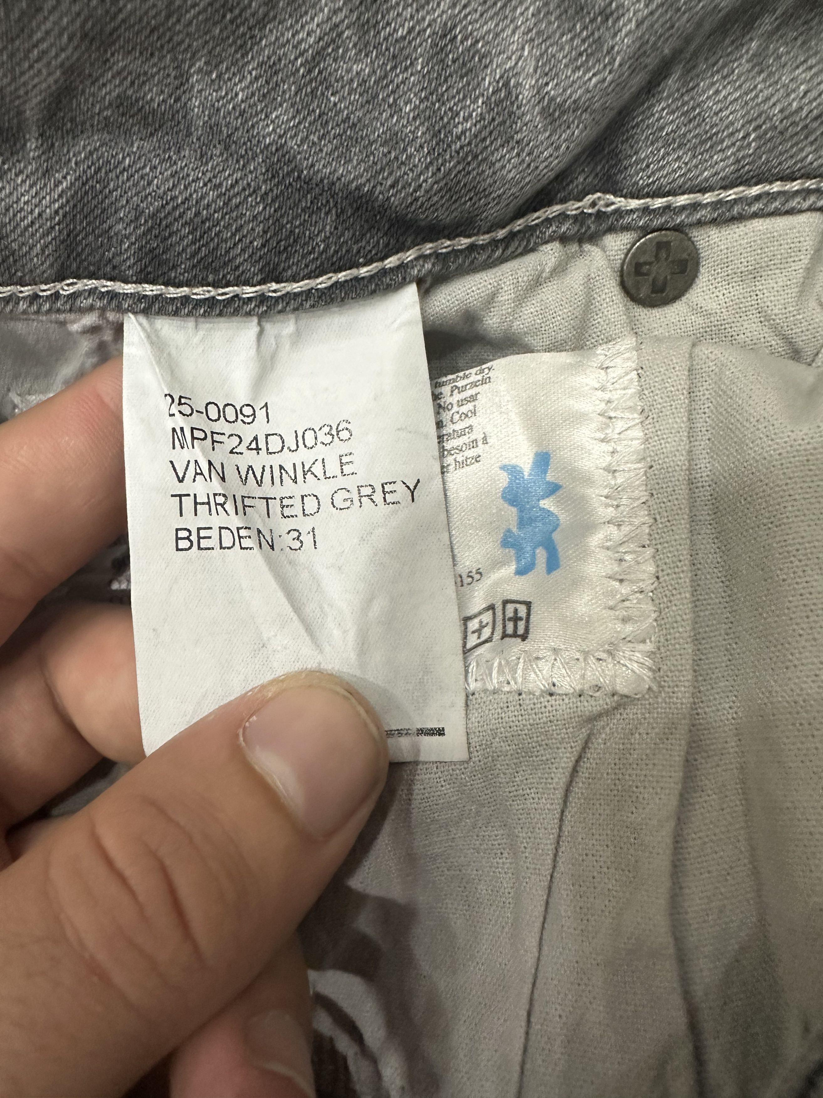 Ksubi Ksubi Van Vinkle Jeans Size 31 Gray Size US 31 - 8 Thumbnail