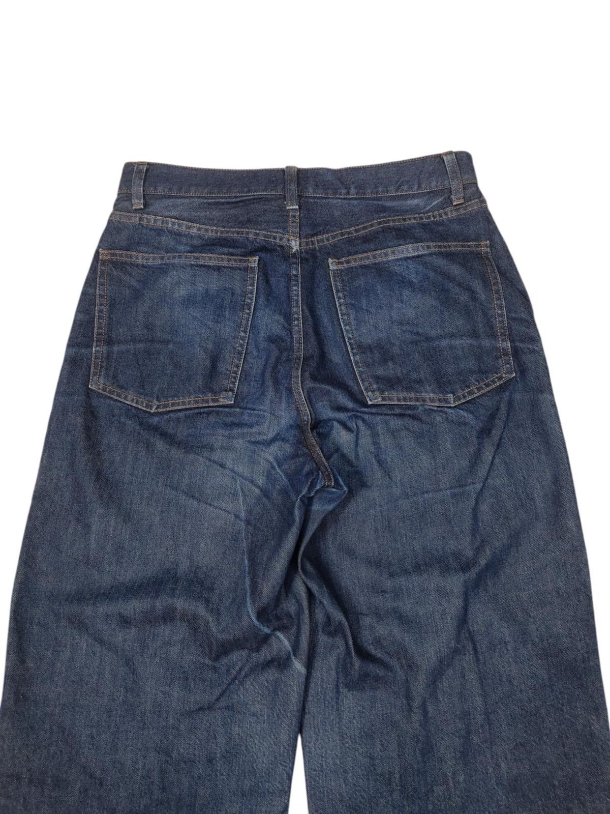 Japanese Brand × Uniqlo BAGGY 🔥 UNIQLO U Wide Leg Denim Size 30" / US 8 / IT 44 - 12 Thumbnail