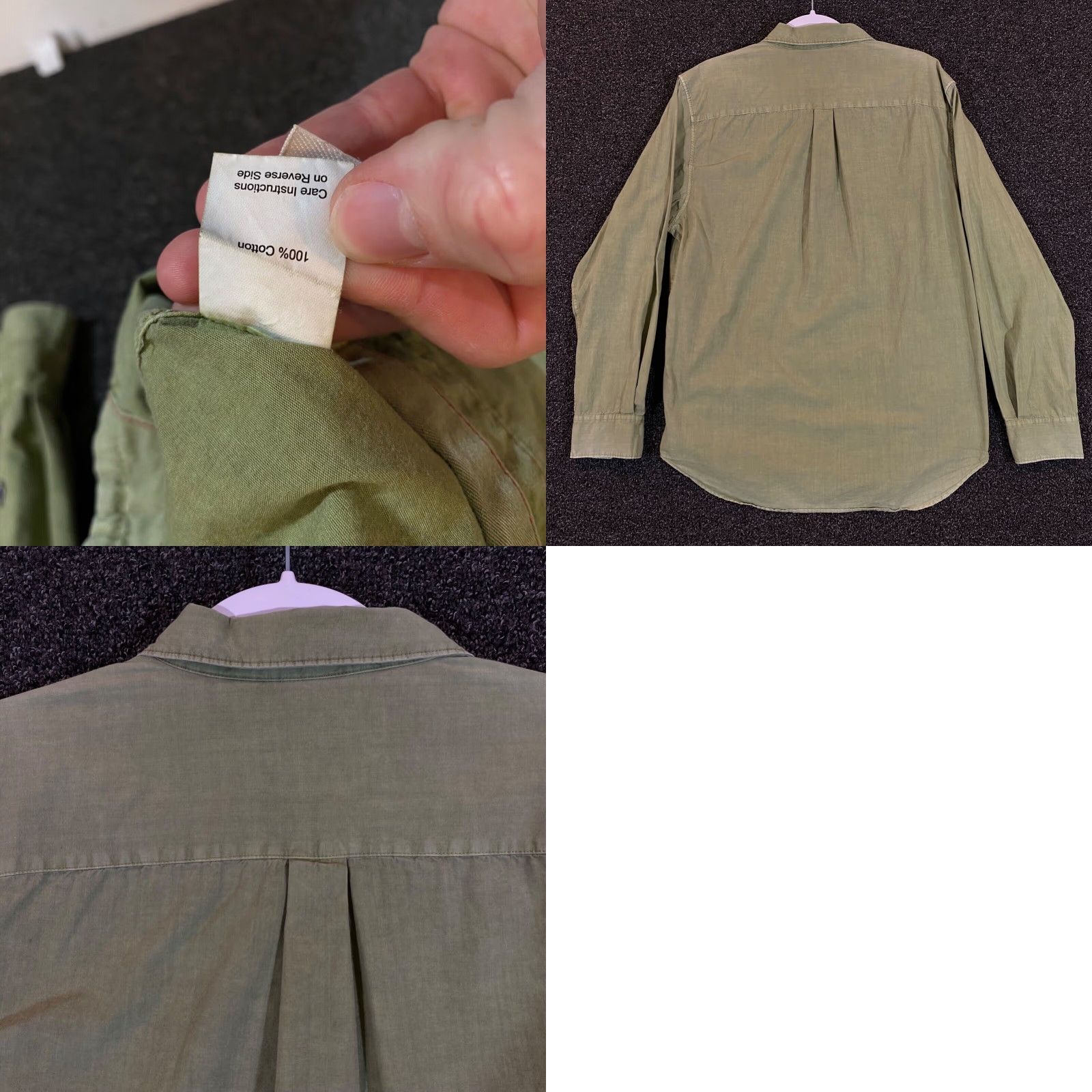 Vintage 32 Bar Blues Shirt Mens Medium Green Button Down Outdoors L/S Casual Dress Size US M / EU 48-50 / 2 - 8 Thumbnail