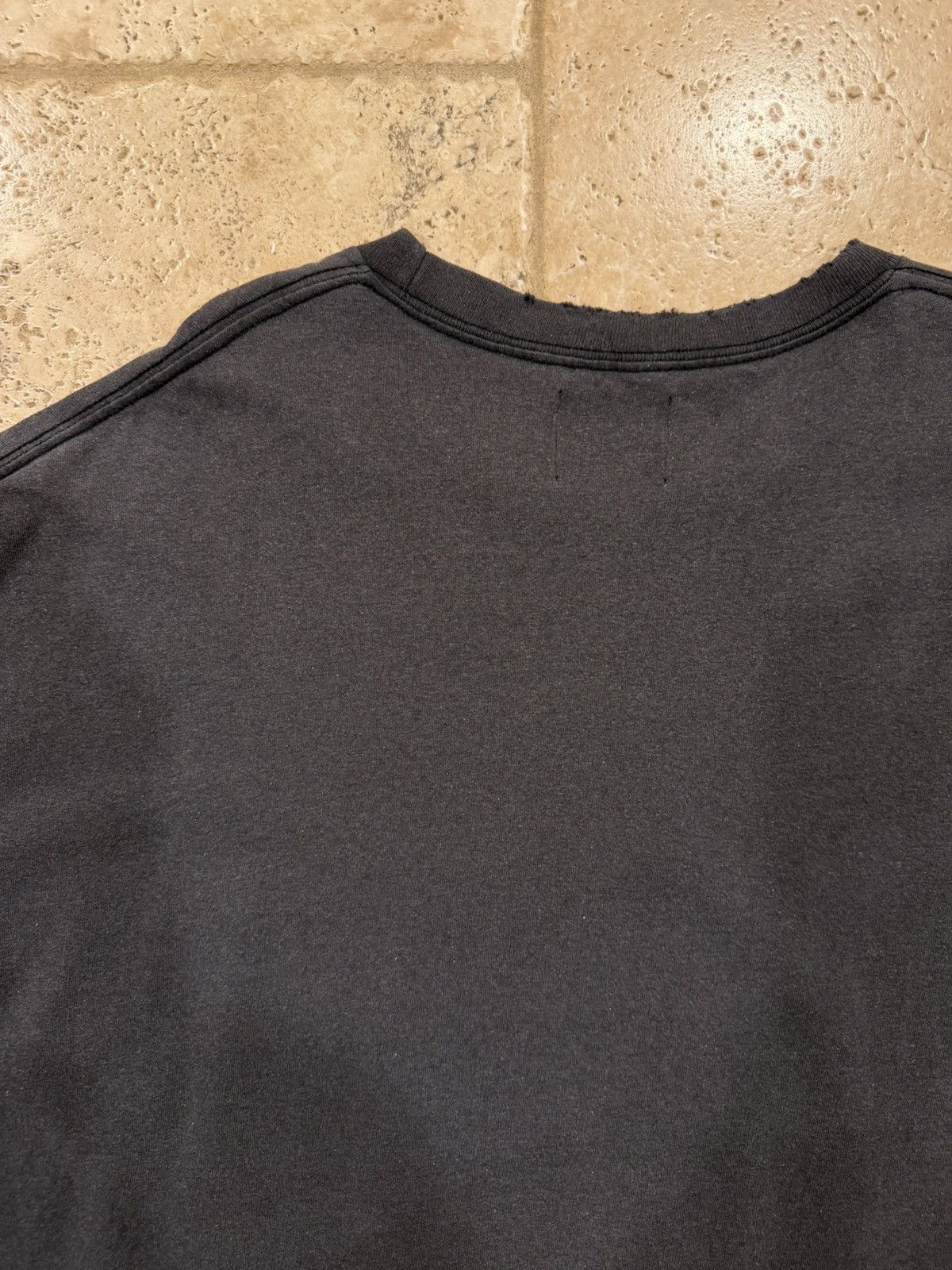 Gallery Dept. Gallery Dept Vintage Blank Wash Dust Black Distress T-Shirt Size US XXL / EU 58 / 5 - 13 Thumbnail