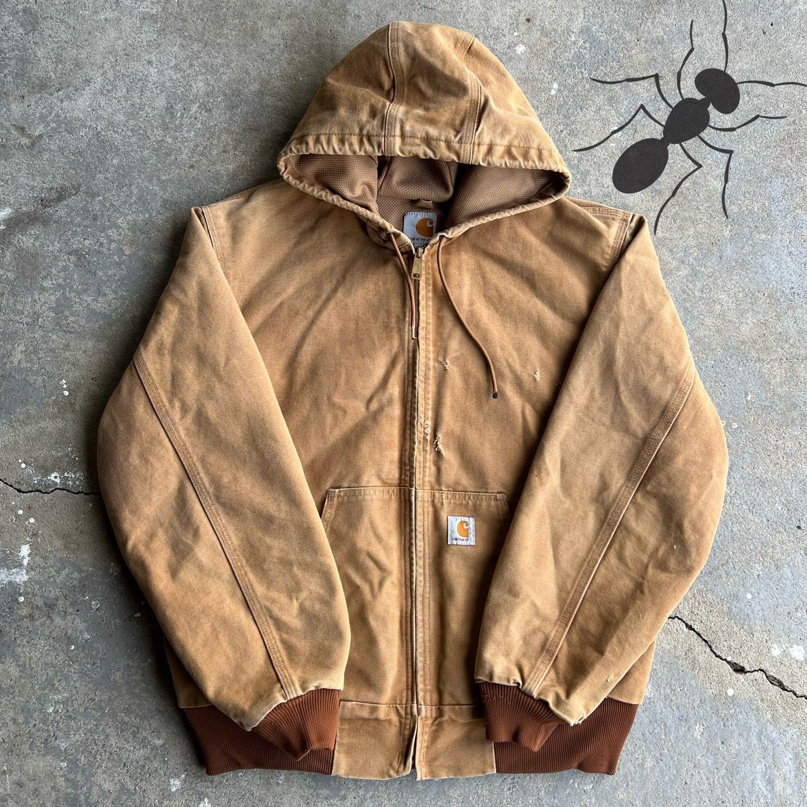 Carhartt J131-BRN ブラウン ジャケット M