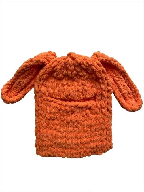 Handmade Handmade Knitted Balaclava Bunny Rabbit Style Size ONE SIZE - 5 Thumbnail