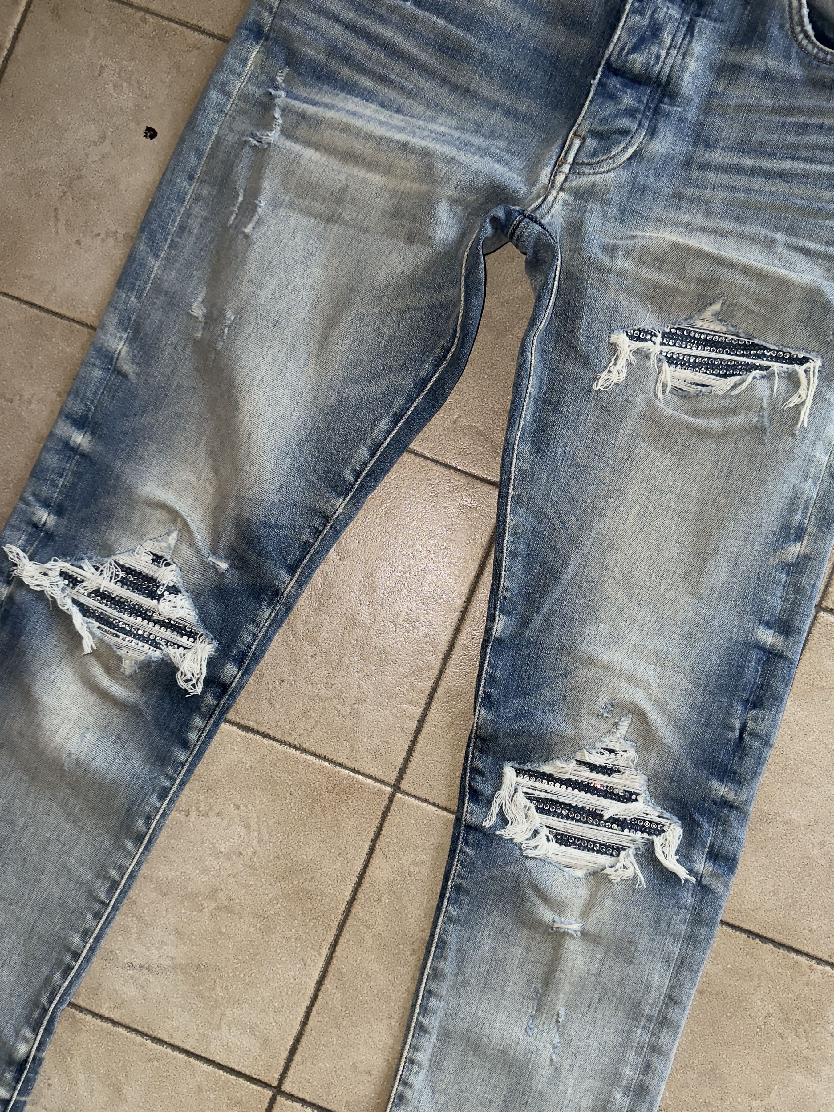 Amiri Amiri Crystal MX1 Jeans Size US 30 / EU 46 - 7 Thumbnail