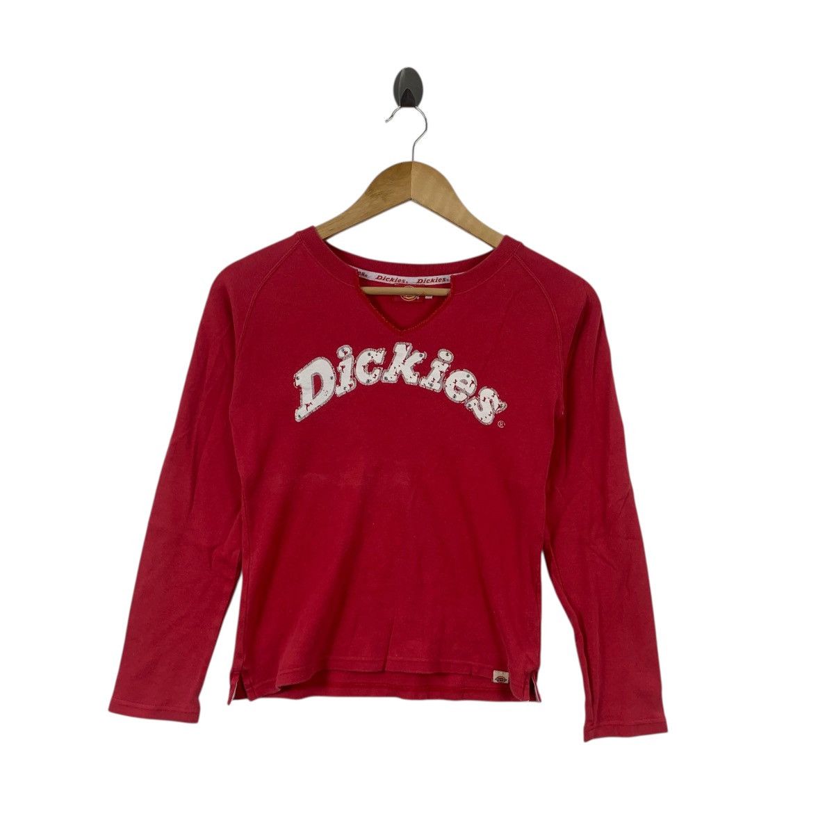 Dickies DICKIES USA RHINESTONE Distress Design Tee Shirt Top Size M / US 6-8 / IT 42-44 - 3 Thumbnail