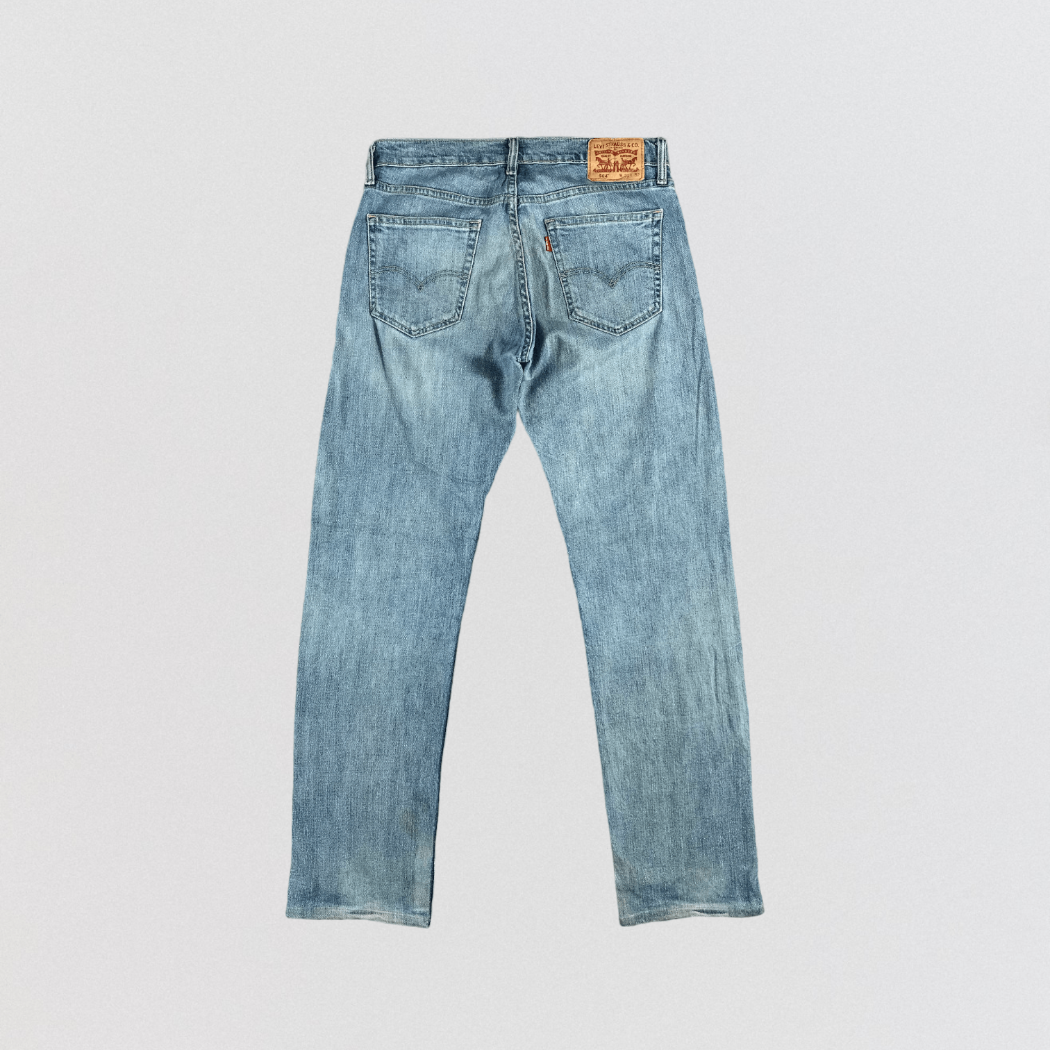 Levi's × Vintage Vintage Blue Wash Levis 504 Jeans-JM2433 Size US 33 - 2 Thumbnail