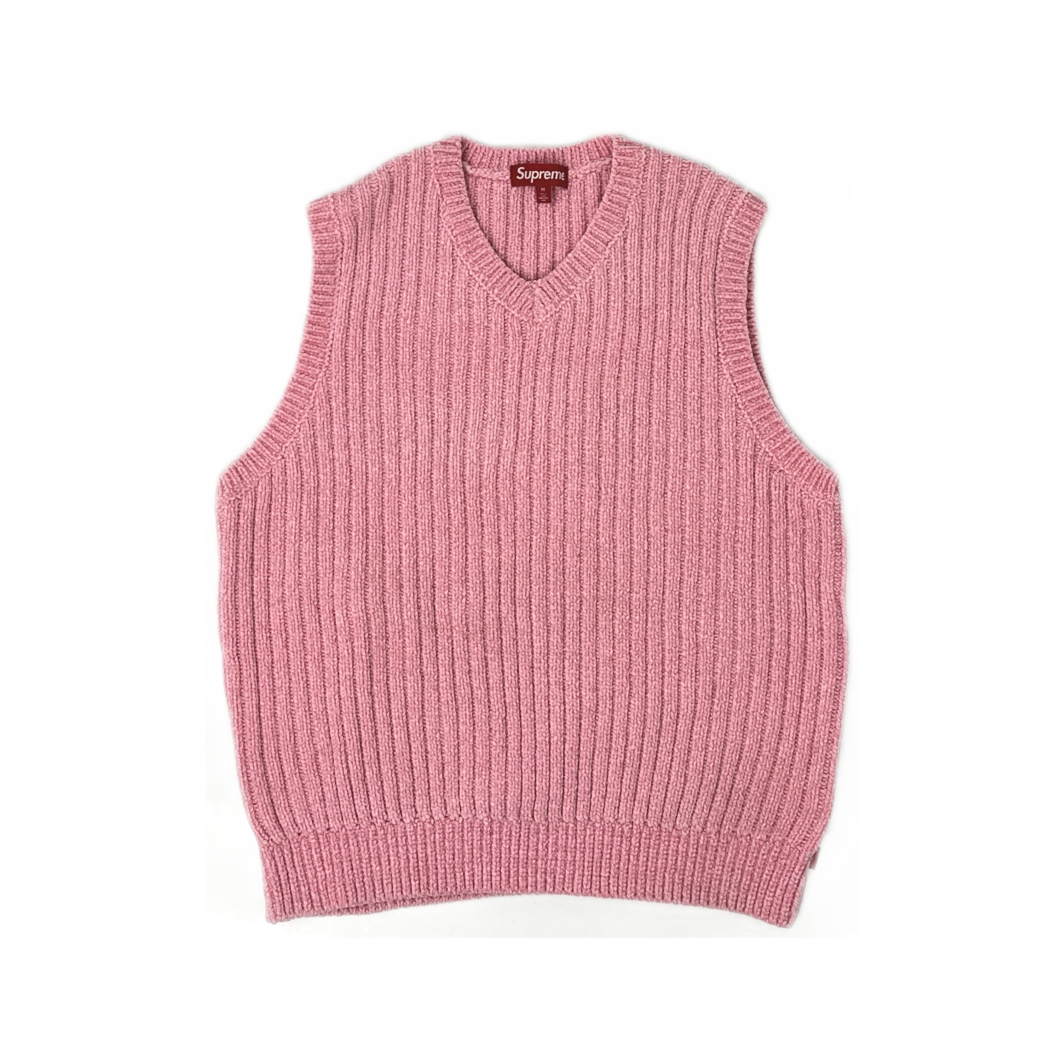 Supreme × Vintage Supreme Ribbed Knit Stripe L/S Top FW16 SZ M