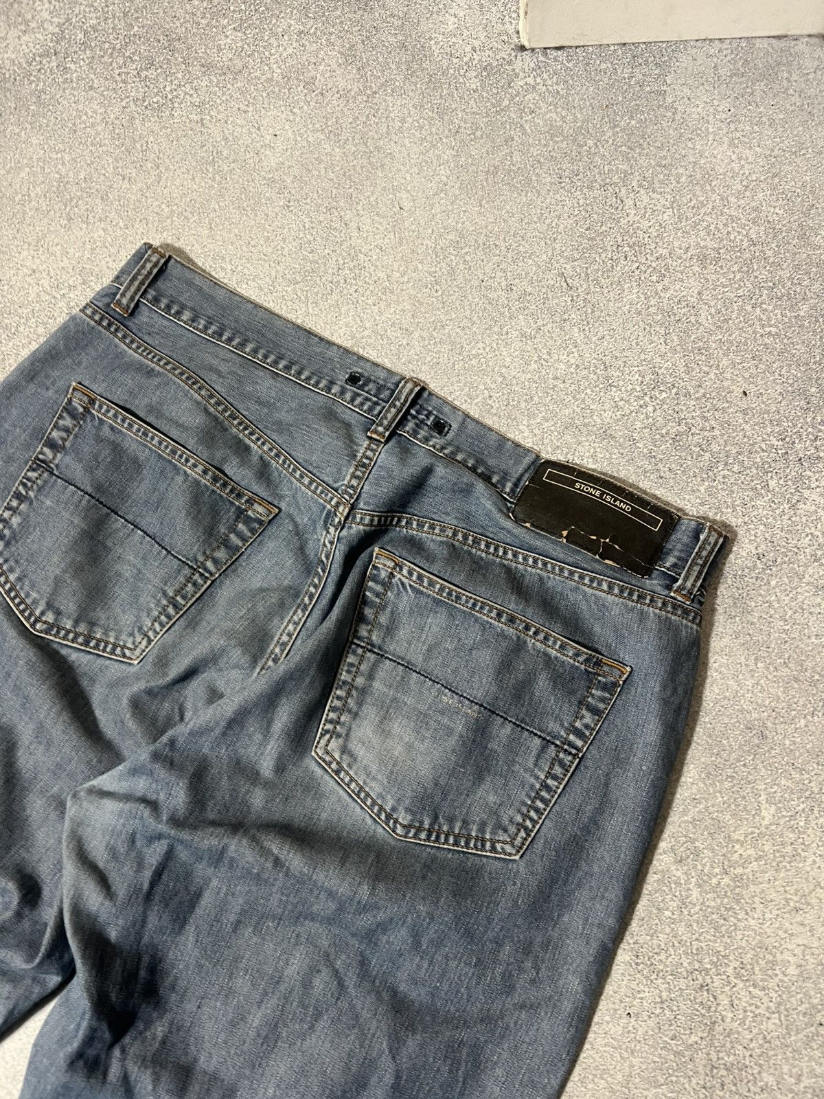 Stone Island Vintage Stone Island Denim Jeans Pants Size US 36 / EU 52 - 6 Thumbnail