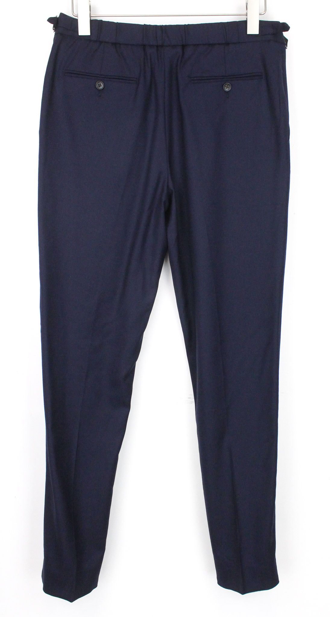 Suitsupply HAVANA UK38R Blue Wool Stretch Slim Single-Breasted 72164 Size 38R - 11 Thumbnail