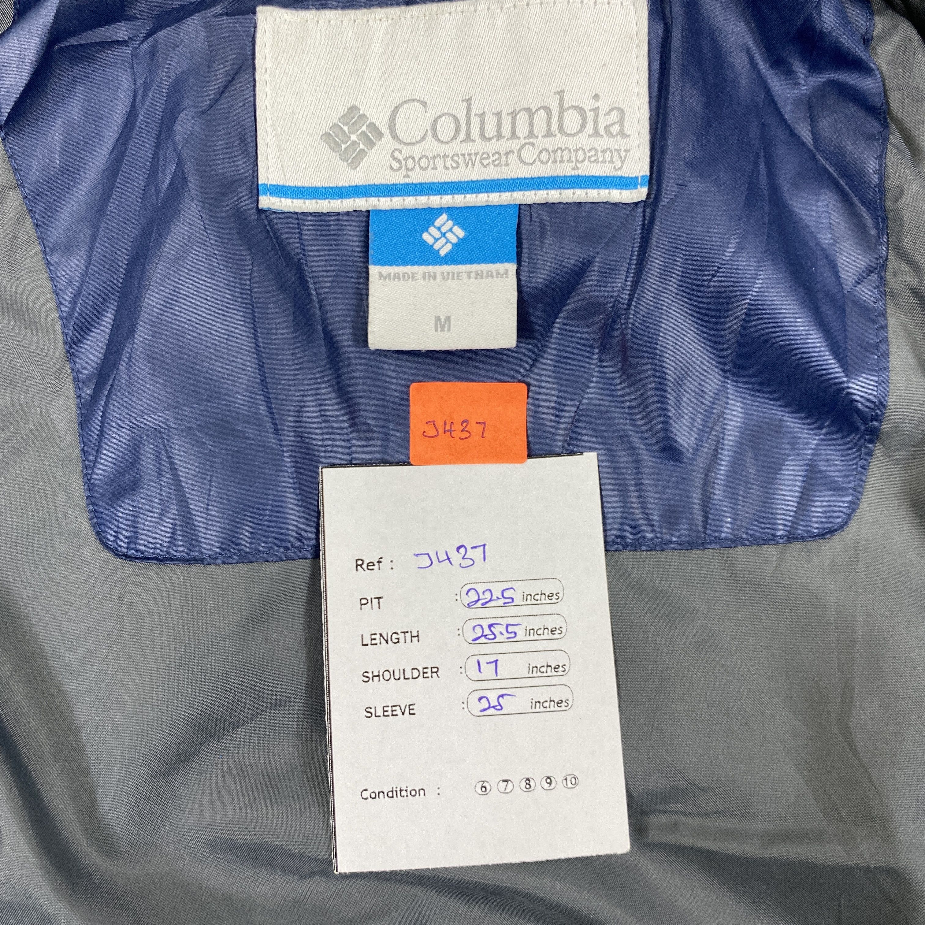 Columbia Columbia Navy Blue Medium Jacket- J437 Size US M / EU 48-50 / 2 - 12 Thumbnail