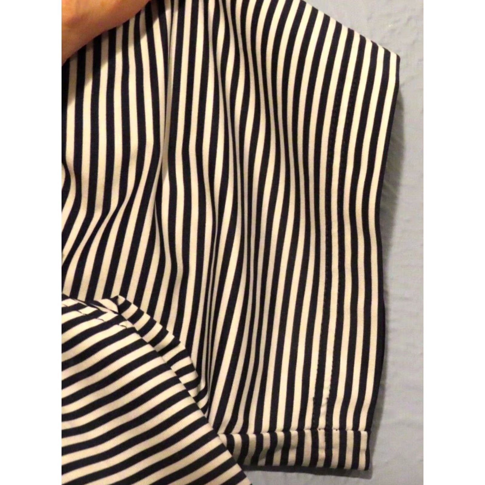 Footjoy FootJoy Polo Shirt Men L Navy White Striped Short-Sleeve Golf Shirt Size US L / EU 52-54 / 3 - 5 Thumbnail