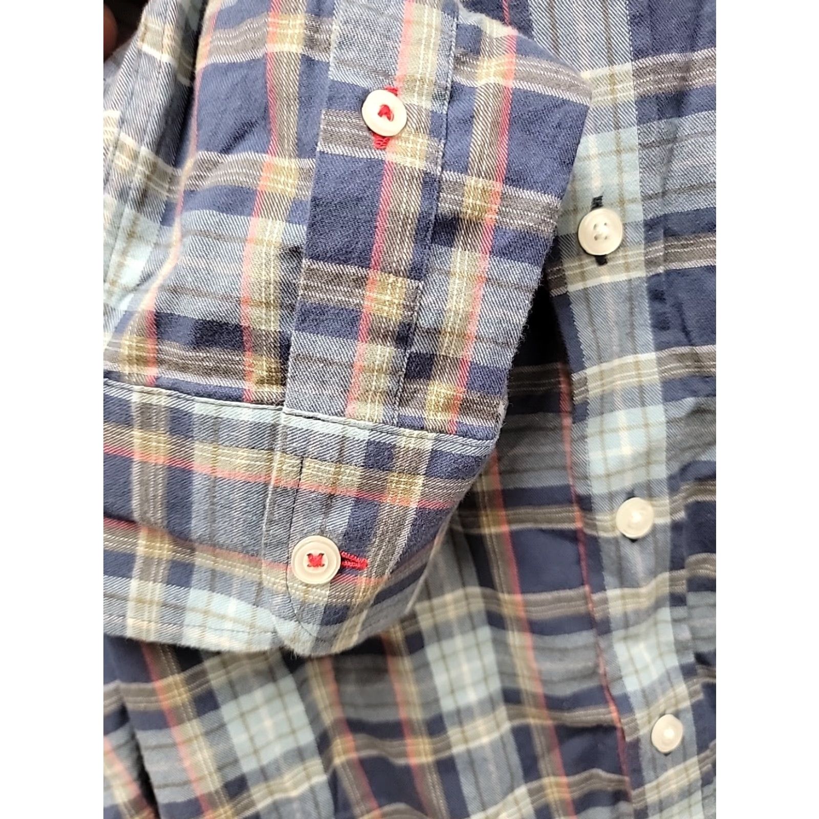 UNTUCKit UNTUCKit Button-Up Plaid Shirt Mens M Long Sleeve Casual Size US M / EU 48-50 / 2 - 3 Thumbnail