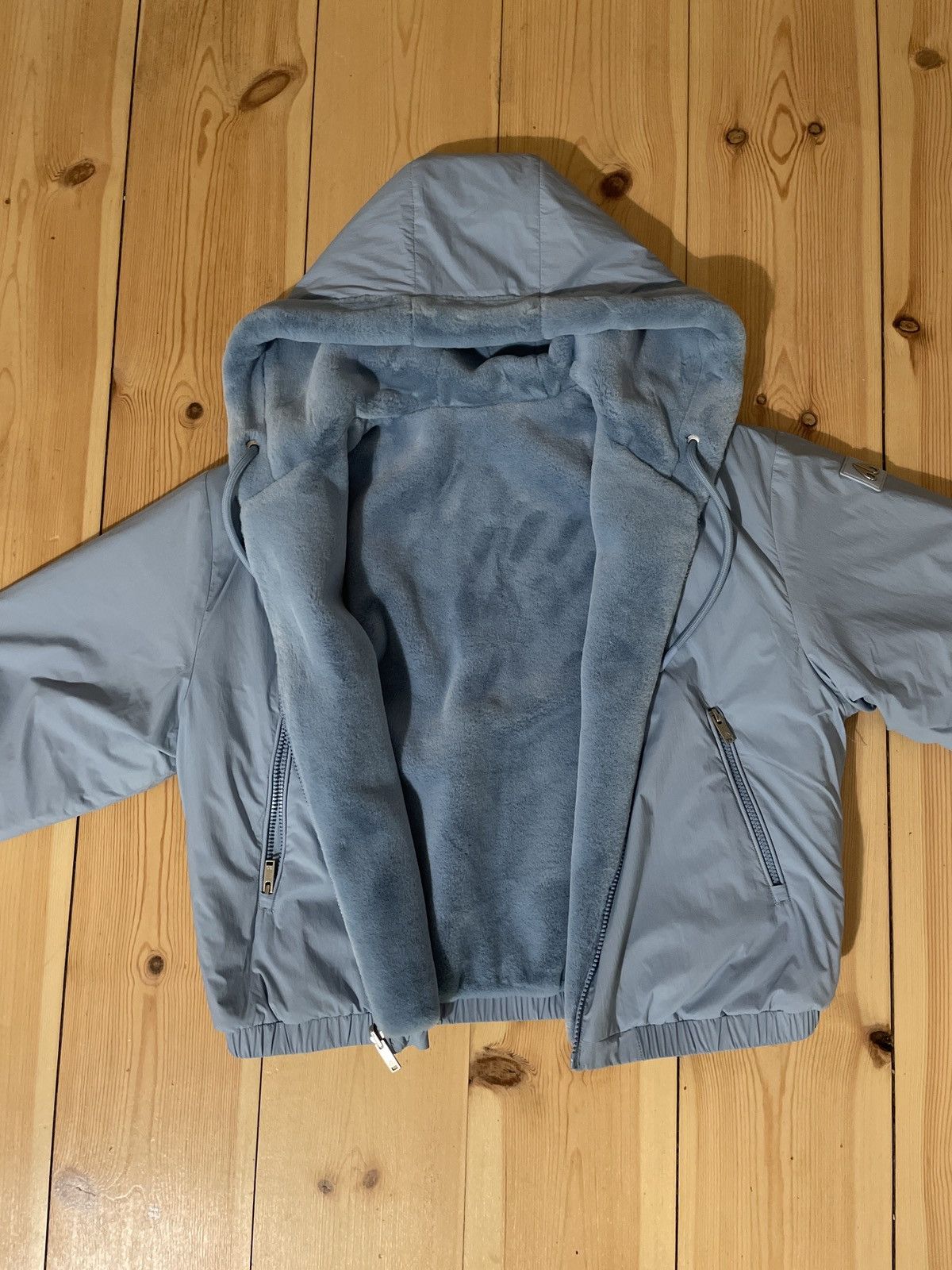 Moose Knuckles Eaton Reversible Bunny Bomber/Fur Jacket Size S / US 4 / IT 40 - 5 Thumbnail