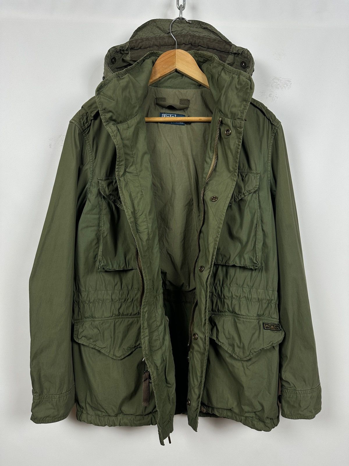 Polo Ralph Lauren Vintage Polo Ralph Lauren Field Khaki M-1943 Military Jacket Size US S / EU 44-46 / 1 - 3 Thumbnail