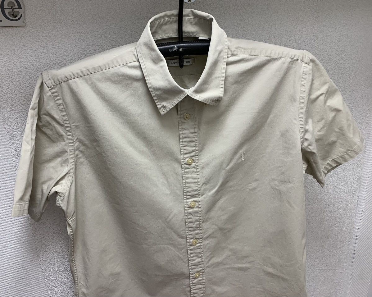 Yves Saint Laurent Yves Saint Laurent YSL shirt L sz Pour homne Size US L / EU 52-54 / 3 - 3 Thumbnail