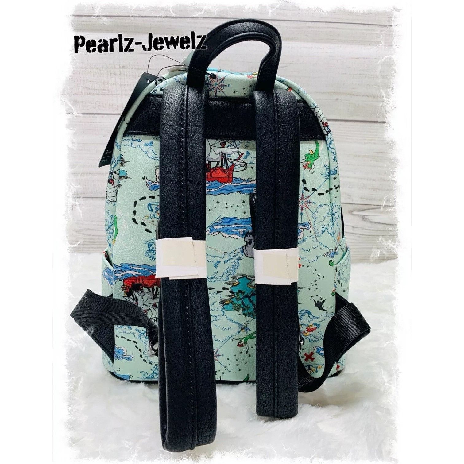 Disney × Supreme Loungefly Disney Peter Pan Blue All Over Neverland Map Print Size ONE SIZE - 2 Thumbnail