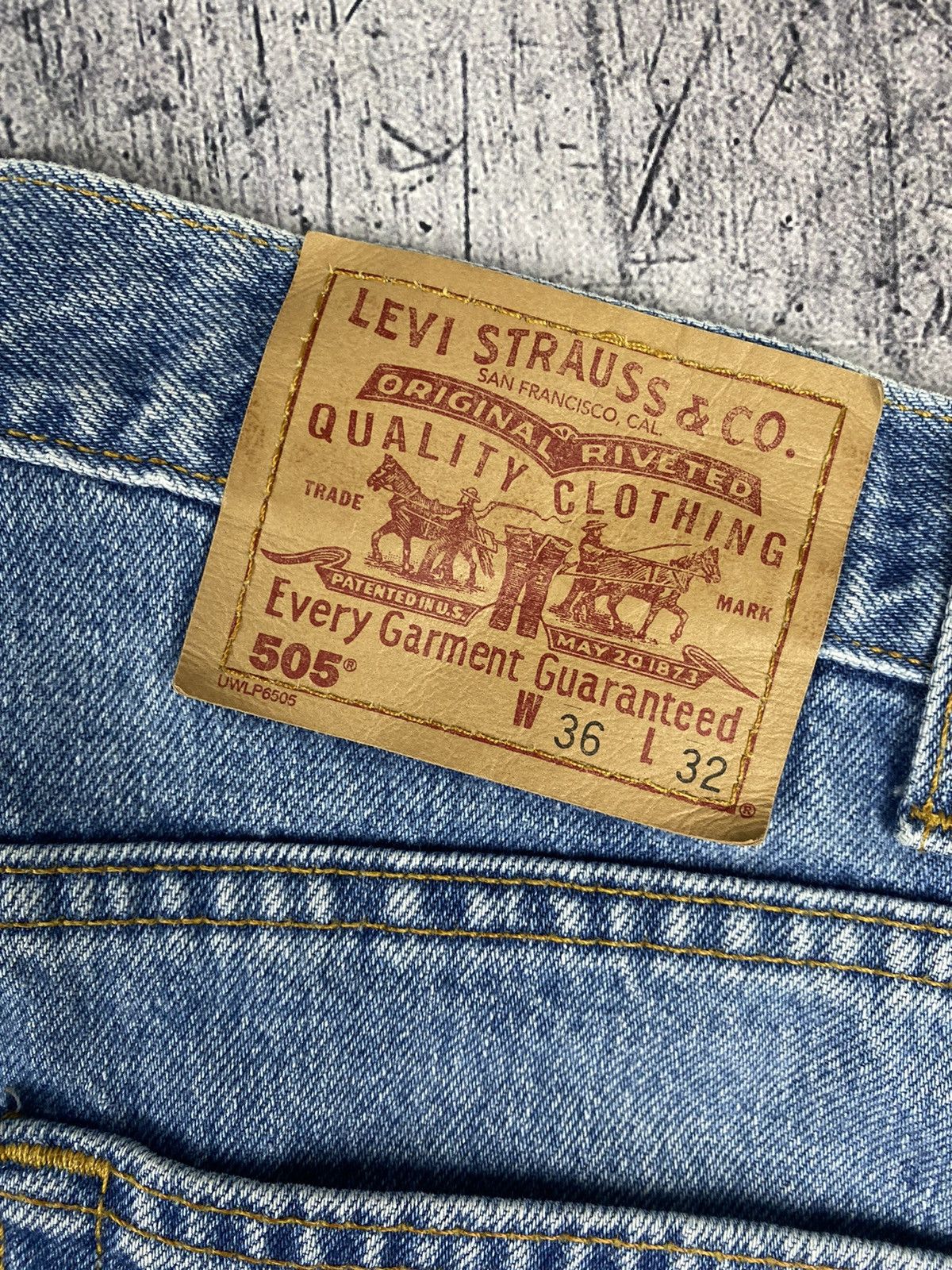 Levi's × Vintage Vintage Levis 505 Denim Jeans Pants Size W36 L32 Size US 36 / EU 52 - 7 Thumbnail