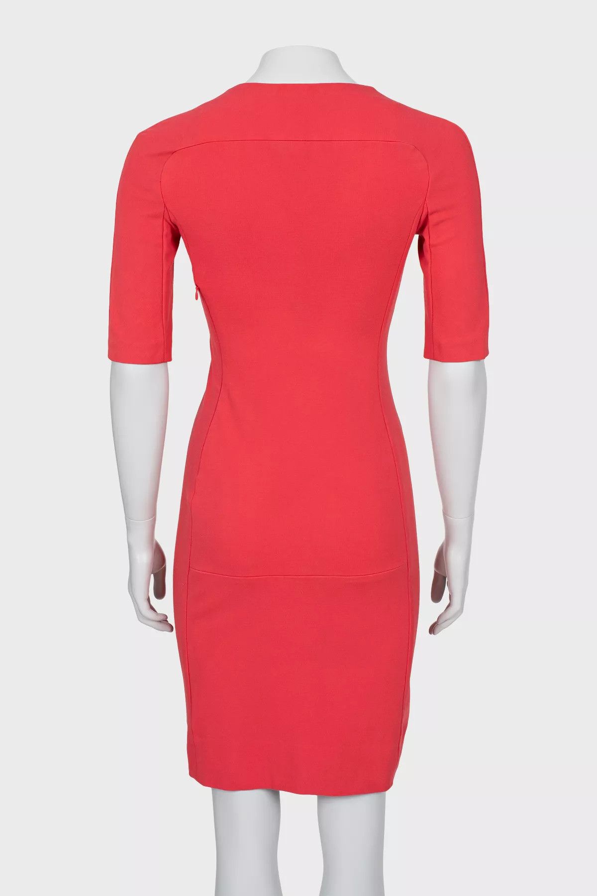 Diane von Furstenberg Diane von Furstenberg red midi dress USA4 Size XS / US 0-2 / IT 36-38 - 3 Thumbnail