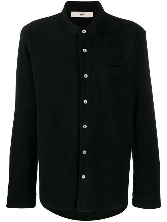 Sefr SEFR Men Long Tops LEO LIGHTBLACK Black Size US M / EU 48-50 / 2 - 1 Thumbnail