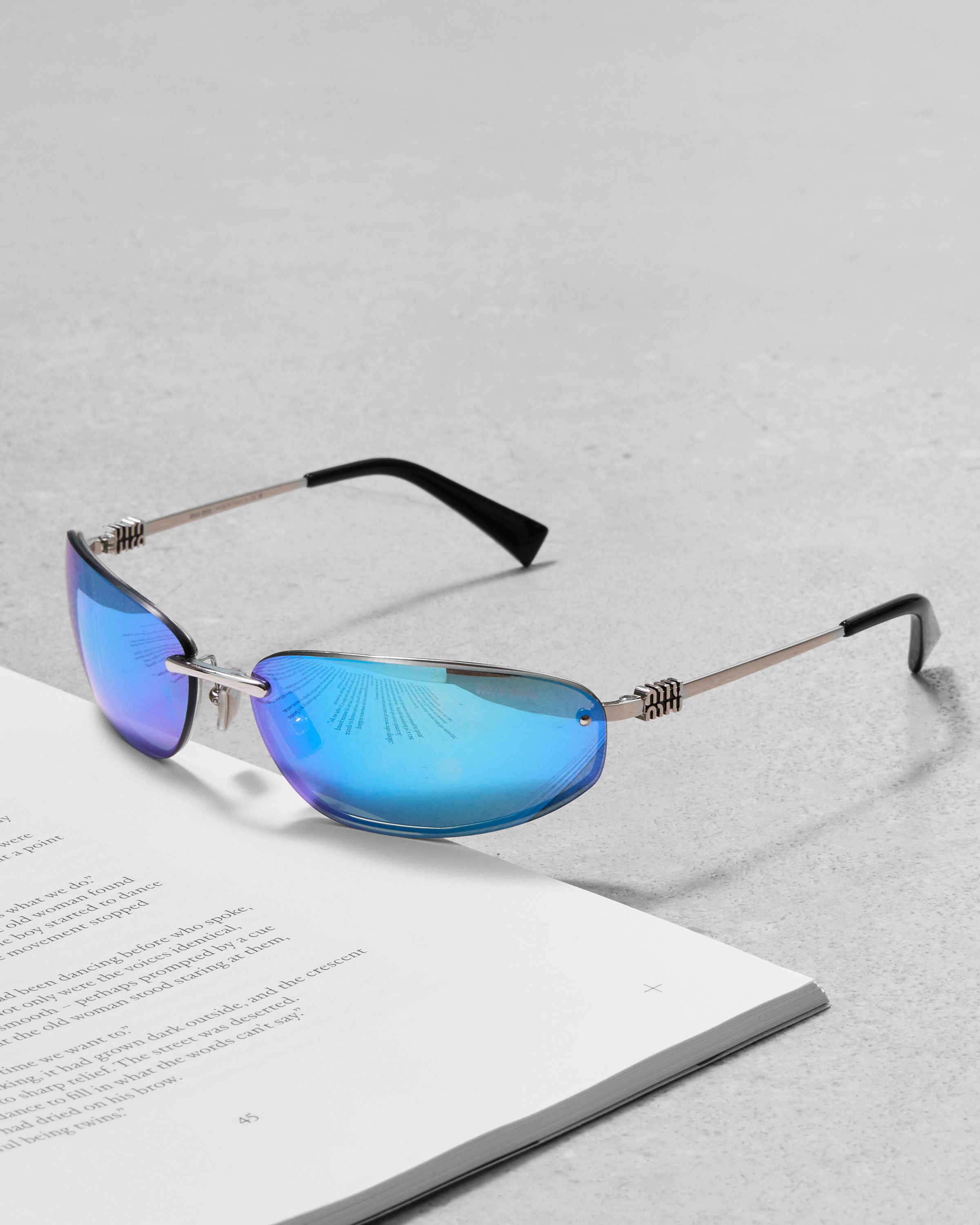 Miu Miu MIU MIU MU A50S 1BC10K Sunglasses Size ONE SIZE - 1 Thumbnail