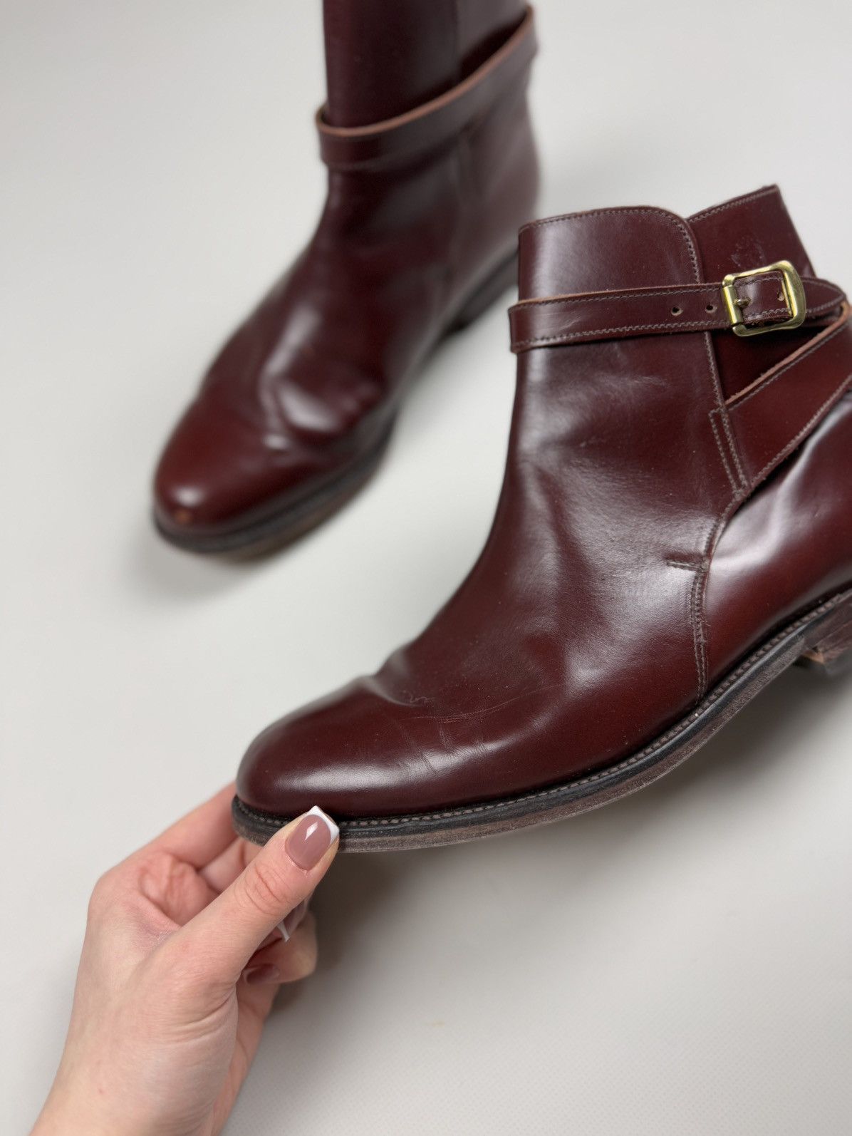 Alfred Sargent Alfred Sargent Childrey Vintage Leather Chelsea Boots Shoes Size US 8.5 / EU 41-42 - 12 Thumbnail
